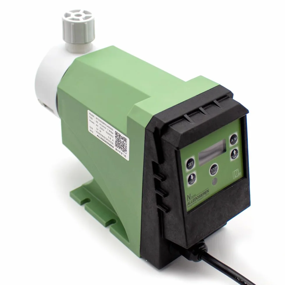 Pompa a Membrana Elettromagnetica 220V G/2'', Pompa Dosatrice Pompa Dosatrice Resistente Agli Acidi e Agli Alcali Piccola Pompa Dell'acqua 12W 16W 30W (9.6LPH 4Bar)