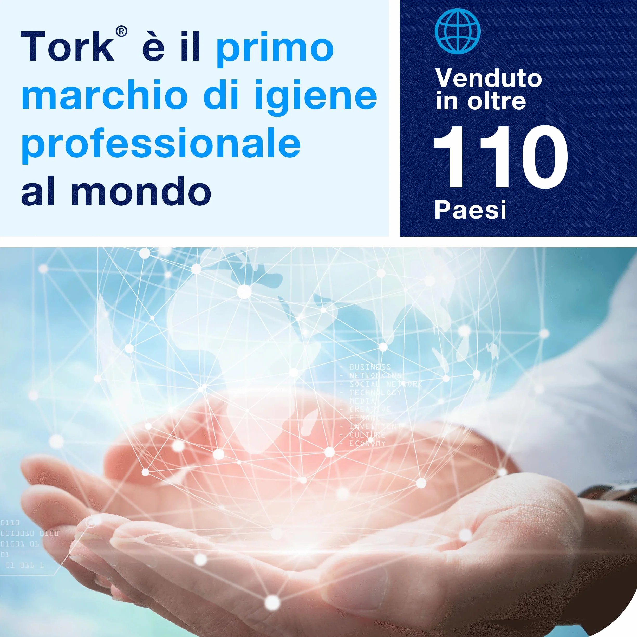 Tork PeakServe Universal Asciugamani di carta H5 per dispenser 1 strato bianco 12 x 410 asciugamani