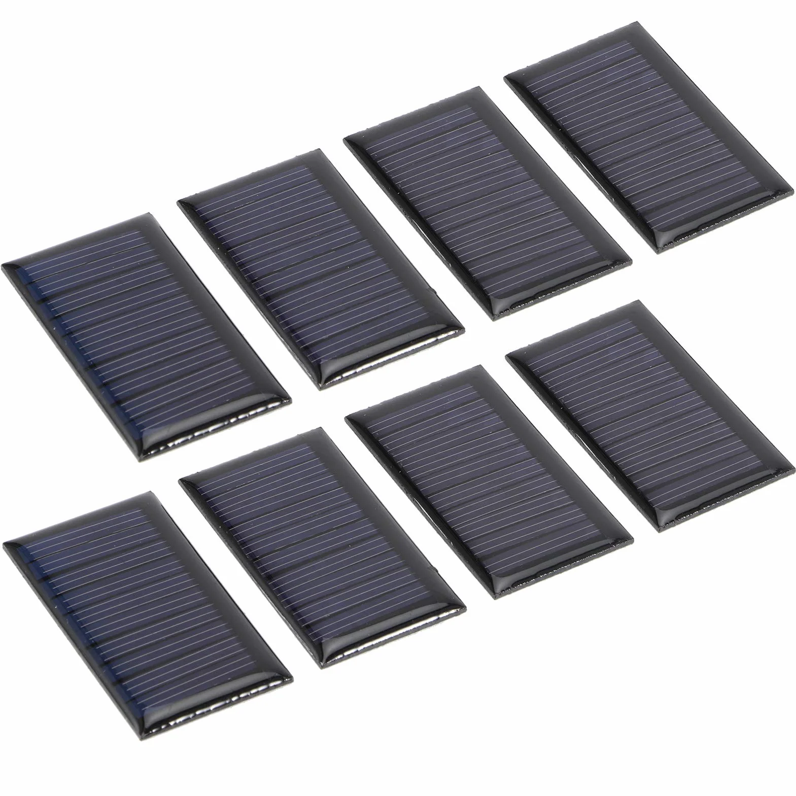 Mini Pannello Solare 8PCS 30MA 5V Celle Solari Piastra Epossidica Fai-da-Te Caricabatterie Fotovoltaiche