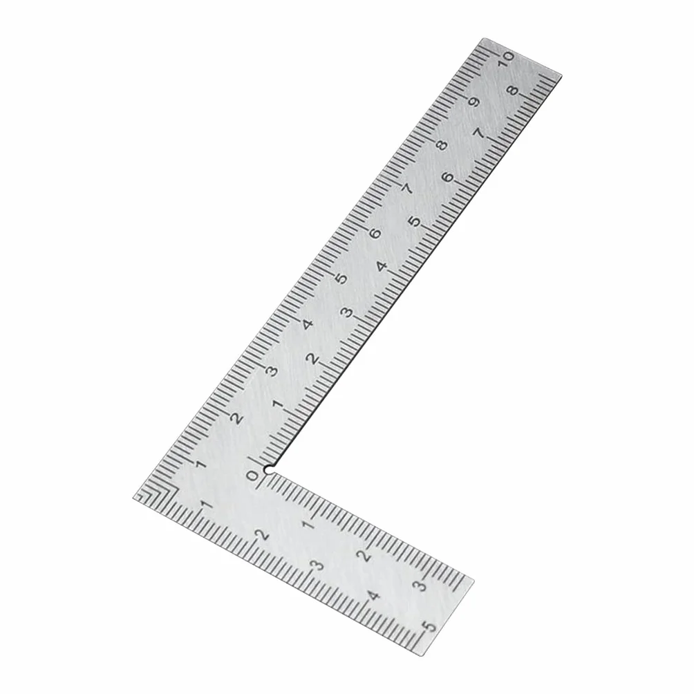 Righello del telaio migliorato L Righello ad angolo retto Strumenti per telaio L Righello sagomato Metallo Lavorazione del legno