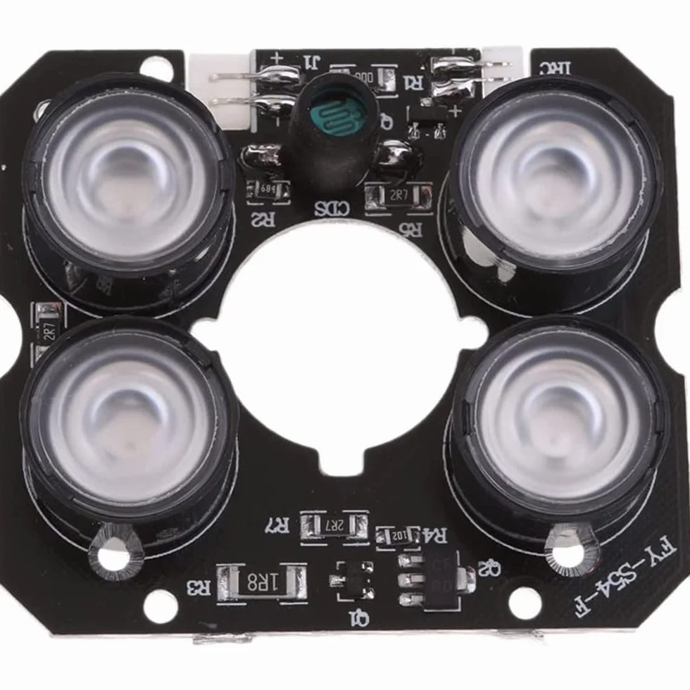 illuminatore infrarosso di IR del Bordo di Matrice di 850nm LED con la Gamma di IR Fino a 30m per Tutti i Tipi di Moduli della Macchina Fotografica, CC 12V di Potere