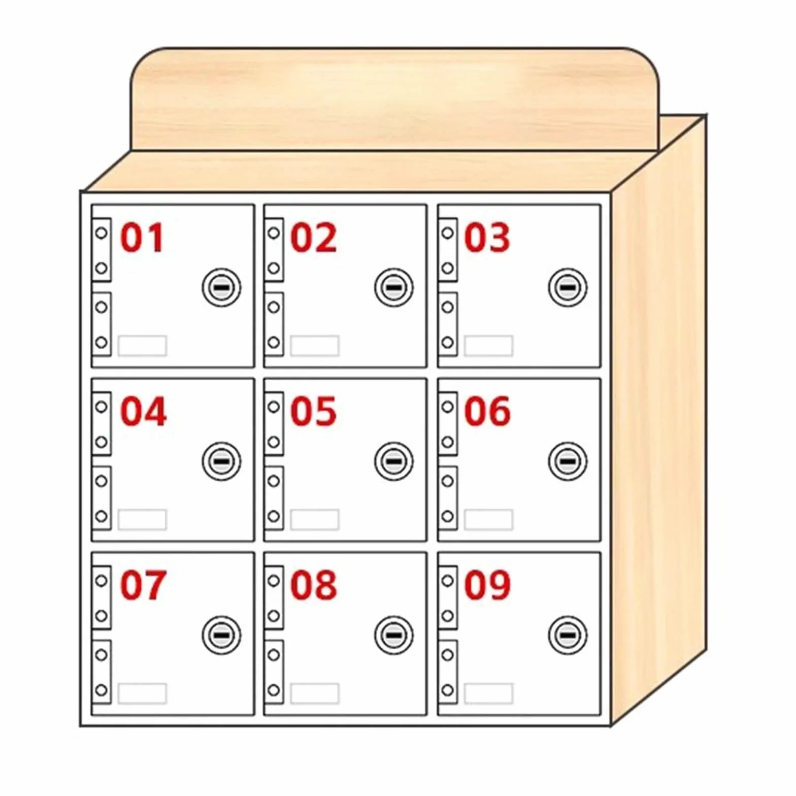 Mobiletto Per Cellulare Scolastico Mobiletto Per Cellulare Organizer Per Cellulare Aziendale Cassaforte Per Cellulare(9)