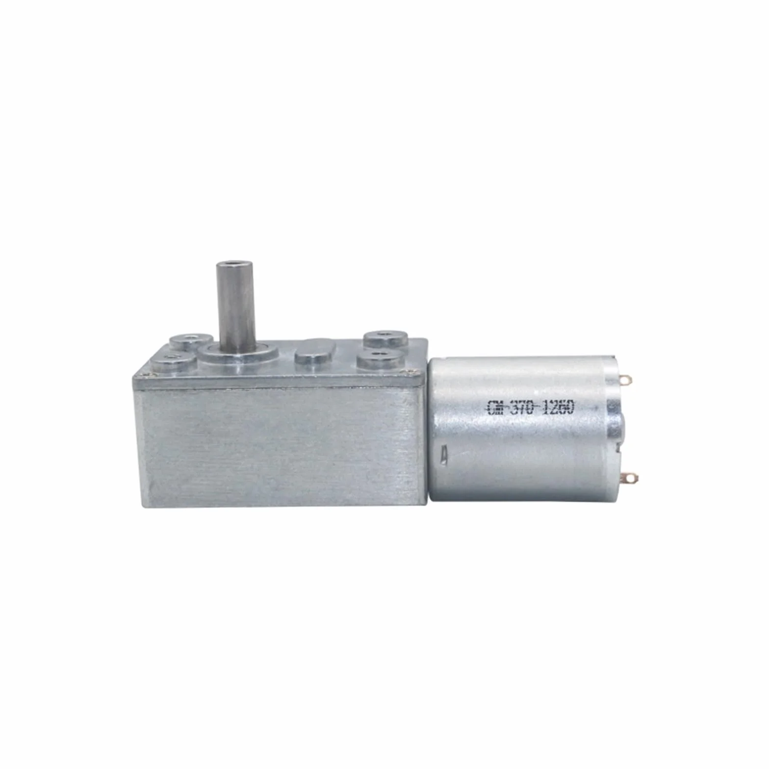 Motore di marcia worm JGY-370 12V 6V 24V a bassa velocità autobloccante in miniatura grande coppia