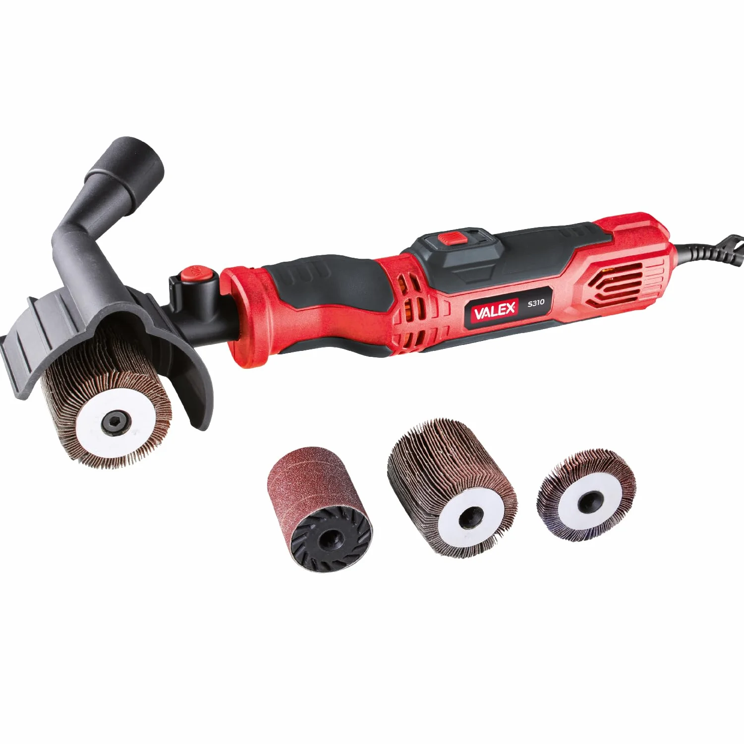 Valex Spazzolatrice Elettrica Compatta S310, 310W, Accessori inclusi