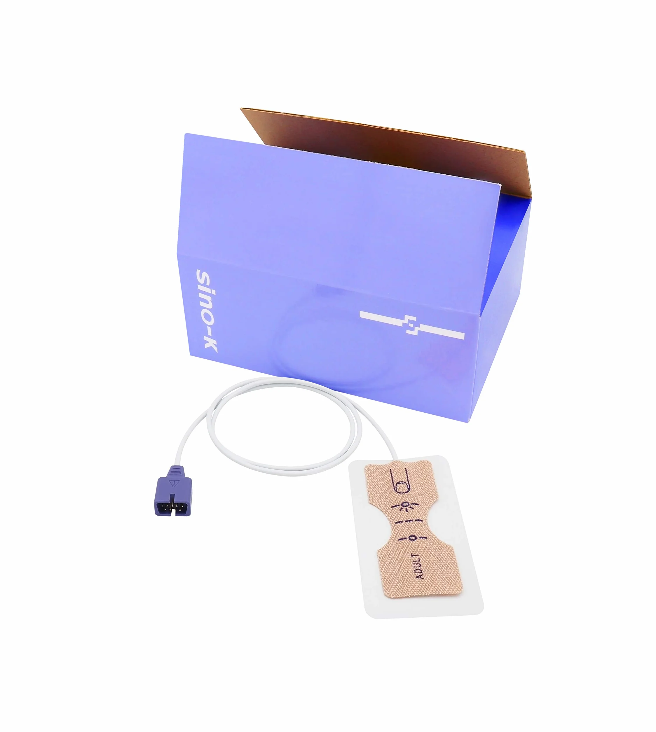 Sensore Spo2 Adulto monouso per sonda MAX-A Nellcor 9 pin FDA/CE 12 pezzi omologati