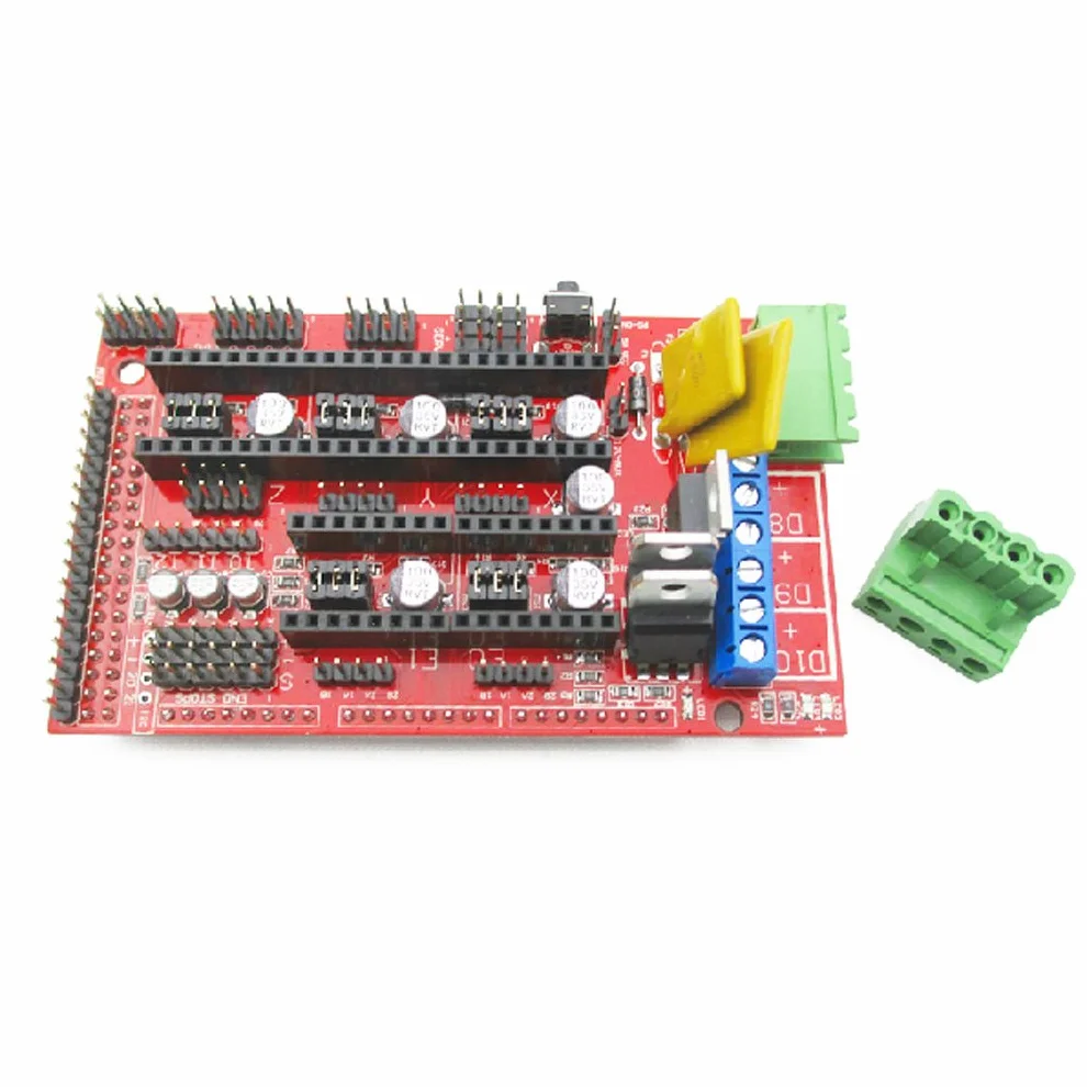 Hailege RAMPS 1.4 Pannello di controllo Scheda di controllo della stampante 3D Ramps1.4 Scheda di controllo Reprap Parti della stampante 3D per Raprep