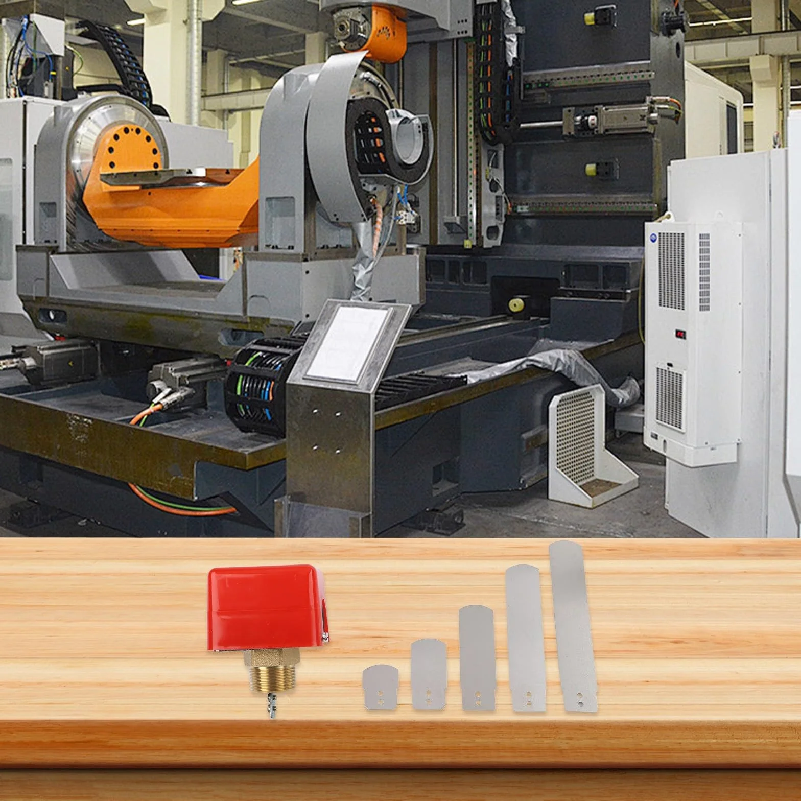 Automatico Ferro Paddle Acqua Flusso Interruttore Controller HFS-25 per Rilevamento e Controllo Liquidi