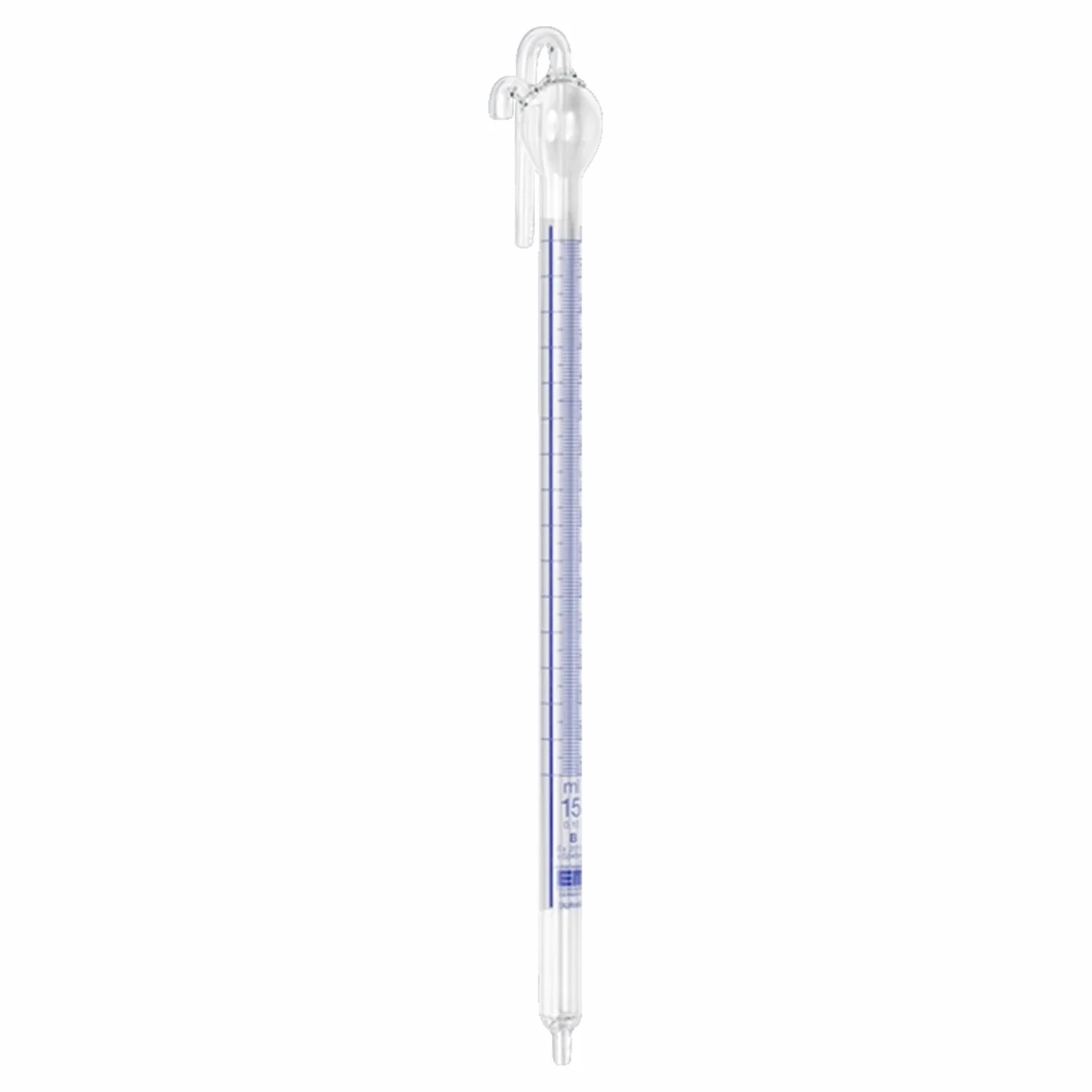 Hirschmann Burette di ricambio per cartellino titolare secondo Dr. Schilling, capacità 10 ml, divisione 0,05 ml, lunghezza scala 330 mm