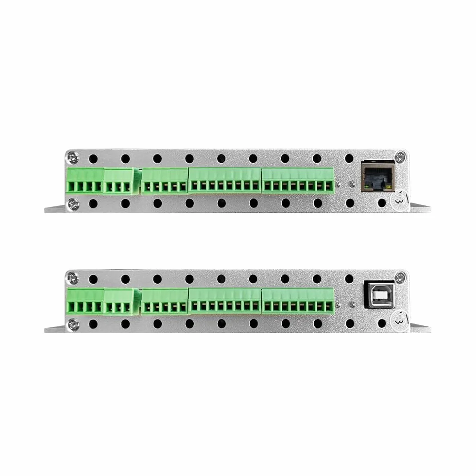 Scheda di controllo del movimento WXHC USB/Ethernet, controller CNC di precisione per motori passo-passo, hobbisti, progetti educativi e piccoli produttori, compatibile MACH3, I/O versatile, facile