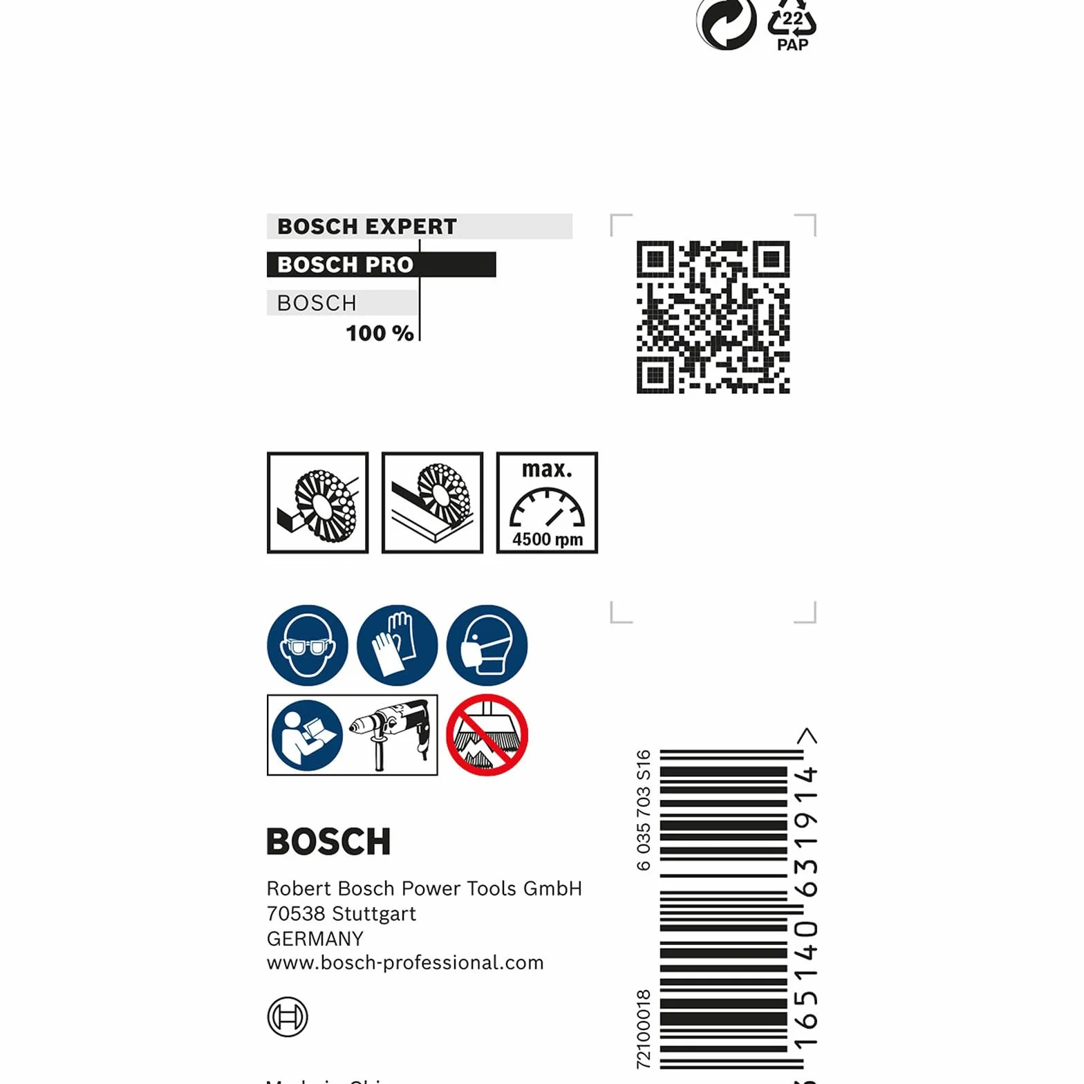 Bosch 1x Spazzola a disco PRO Metal Clean a filo ondulato per trapani avvitatori a rotazione e a percussione, codolo cilindrico (Ø 50 mm, Professional Accessorio Trapano)