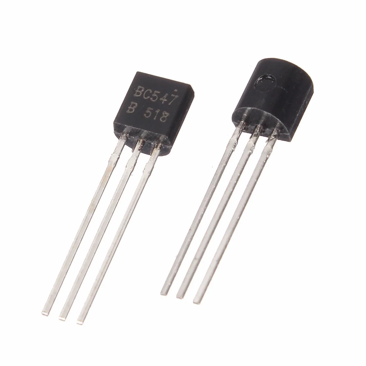 BC547B BC547 NPN TRANSISTOR 500MW 100MA 50VCBO 45VCEO TO-92