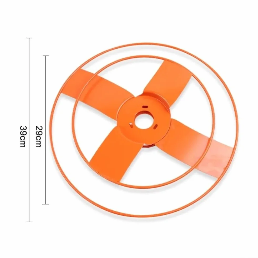 Copertura per decespugliatore in acciaio al manganese resistente all'usura 32,5 cm