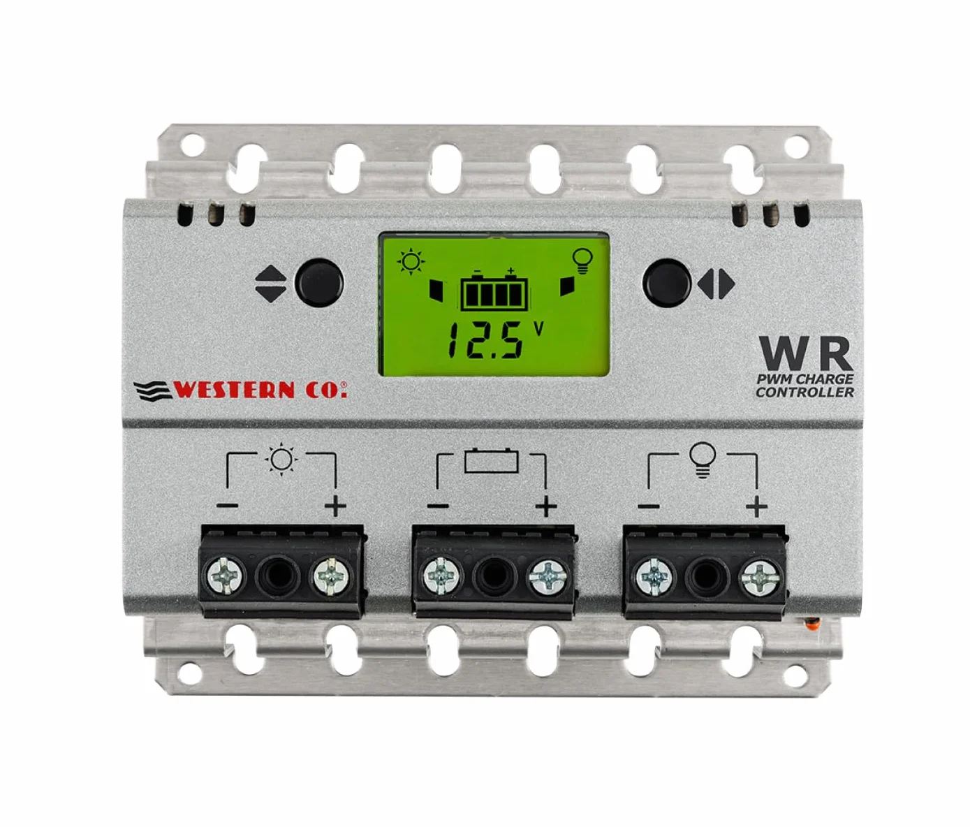 WR 30 | Regolatore di Carica Pannello Solare con Tecnologia PWM per Impianto Fotovoltaico Piccolo o Grande con Display Grafico e Funzione Crepuscolare, 30A (WR30)