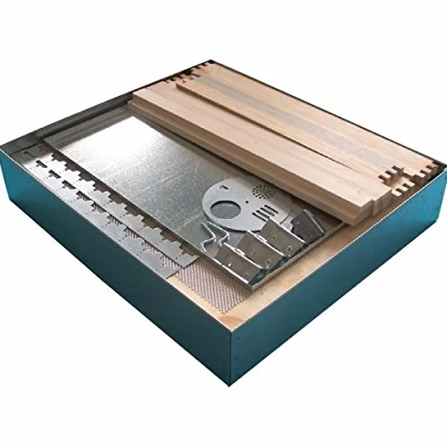 Apistore Kit di Montaggio per Arnia D.B. 10 favi Cubo con Fondo Mobile
