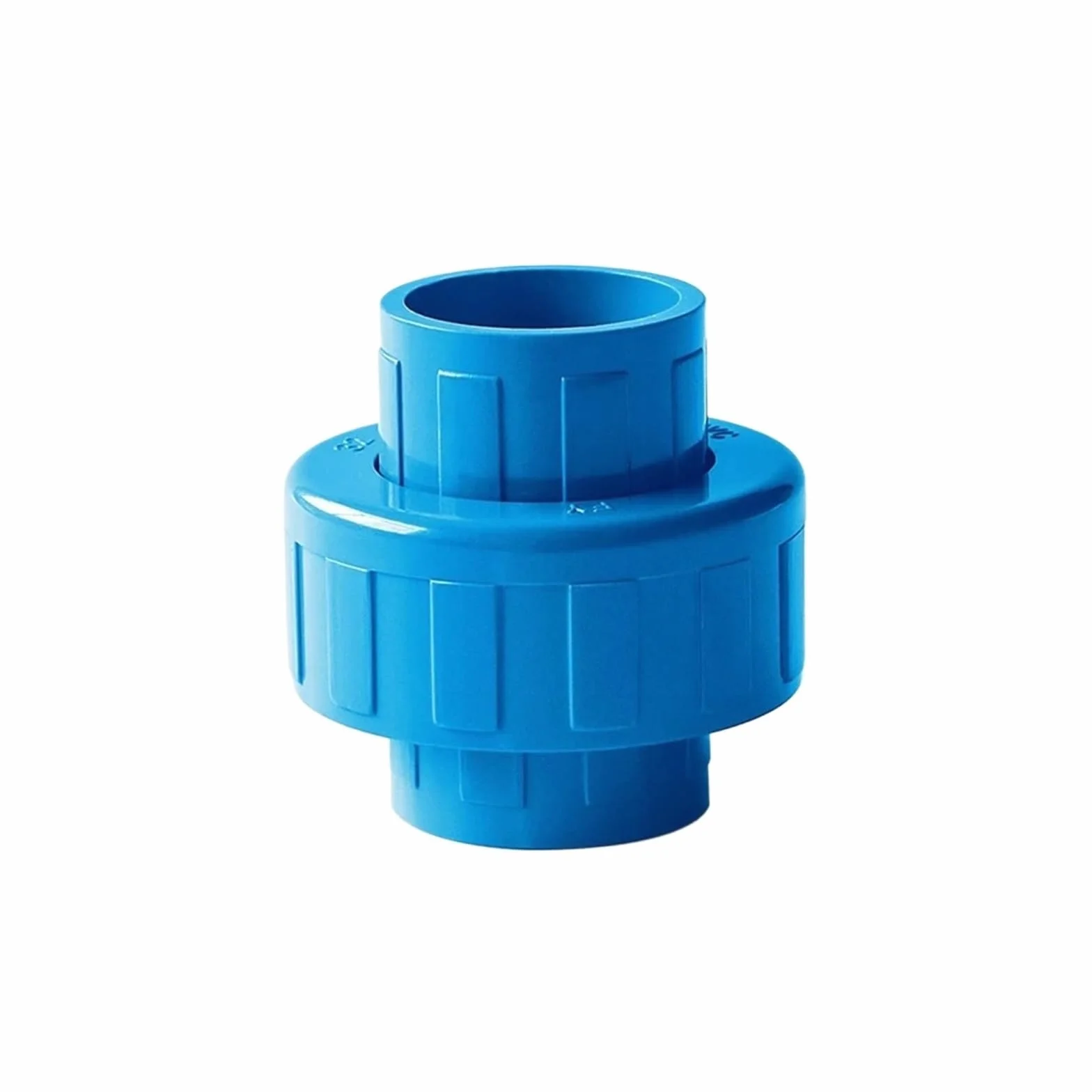 1 pz blu 20/25/32/40/50/63/75/90/110 mm PVC unione connettore acqua acqua tubo tubo accoppiamento giunti raccordi irrigazione giardino(5 PCS_50MM)