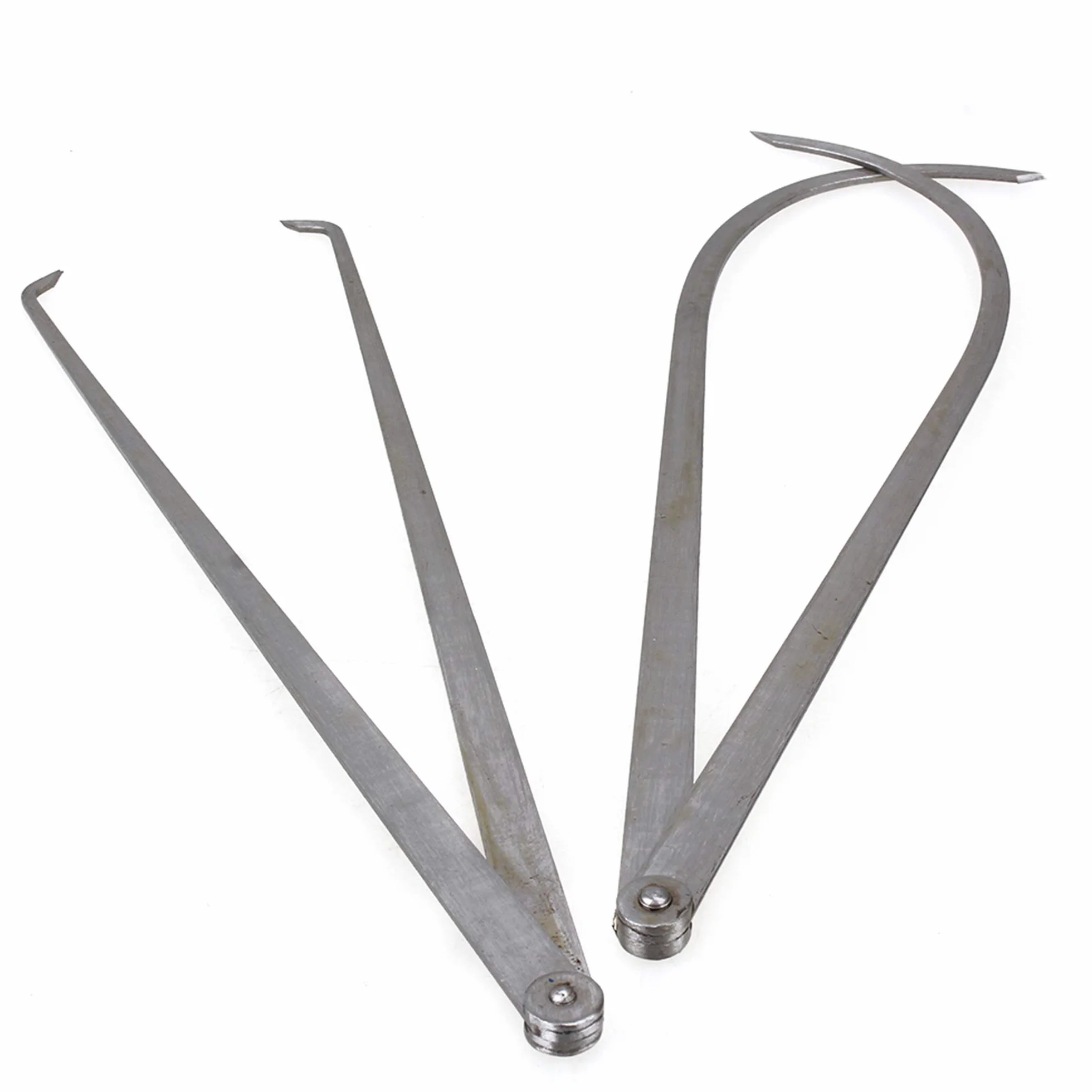 2 Pz Metallo Ditta Attrito Giunto All'interno Dritto Esterno Bow Calibro