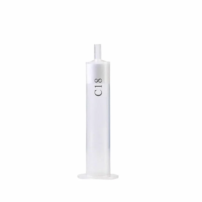 Cartuccia C18 SPE Estrazione in fase solida Carbonio 18 Colonna impaccata HPLC 1mL 3mL 6mL 12mL 100mg 20 pezzi