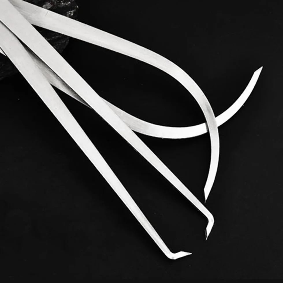 Sarini Calibro a corsoio in Argento Calibro Interno ed Esterno Calibro a Giunto Solido Strumento di misurazione in Metallo Calibro Interno ed Esterno 1 Paio