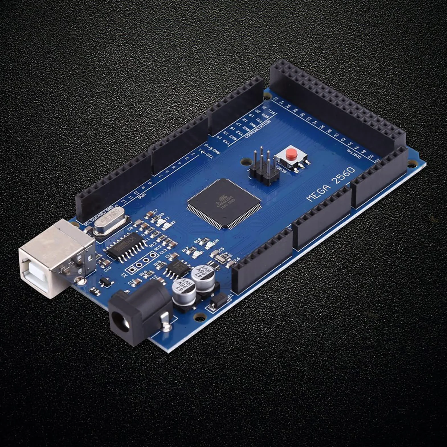 Kit stampante 3D, scheda controller RAMPS 1.4 stampante 3D + MEGA2560 R3 + 5 x A4988 con Dissipatore di Calore USB Calbe Jumper Kit