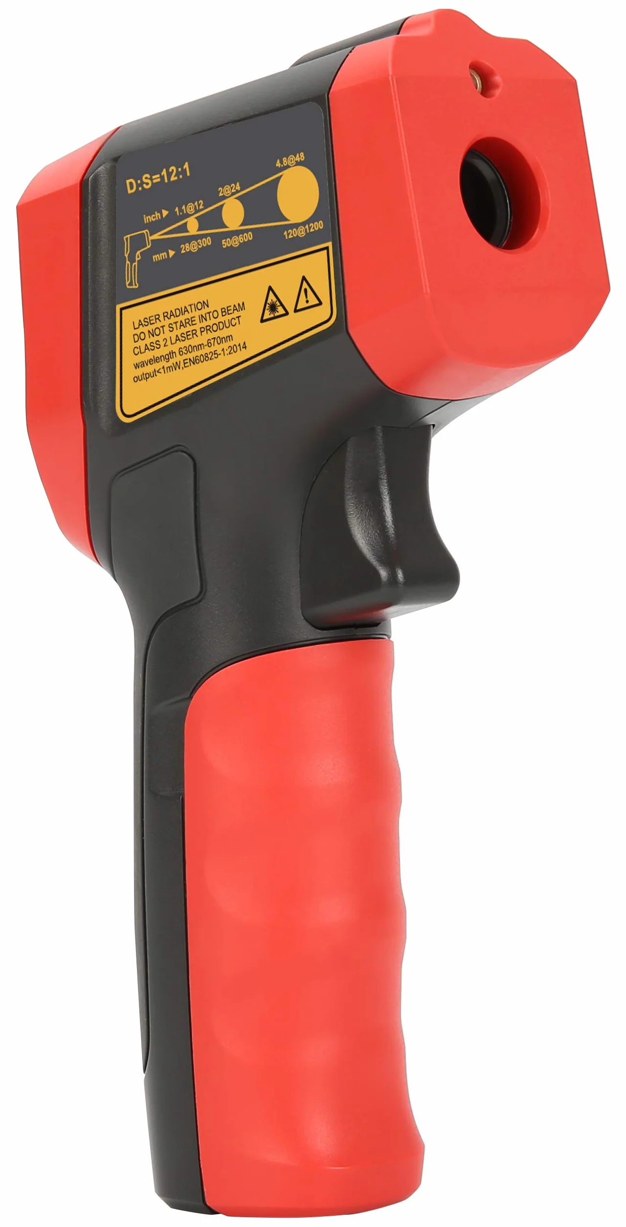 UNI-T UT301C+ Termometro a infrarossi, 12:1 Rapporto con Anello Laser, -32° C-600° C/-25.6° F-1112° F