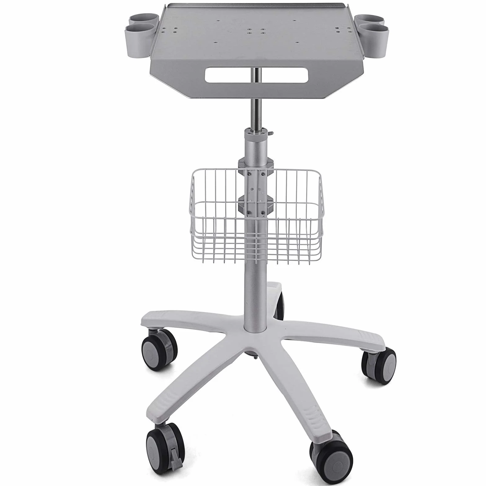 Carrello da Laboratorio 42x40cm Carrello Medico Regolabile da 75 cm a 105 cm Il Carrello Regolabile Per Laboratorio