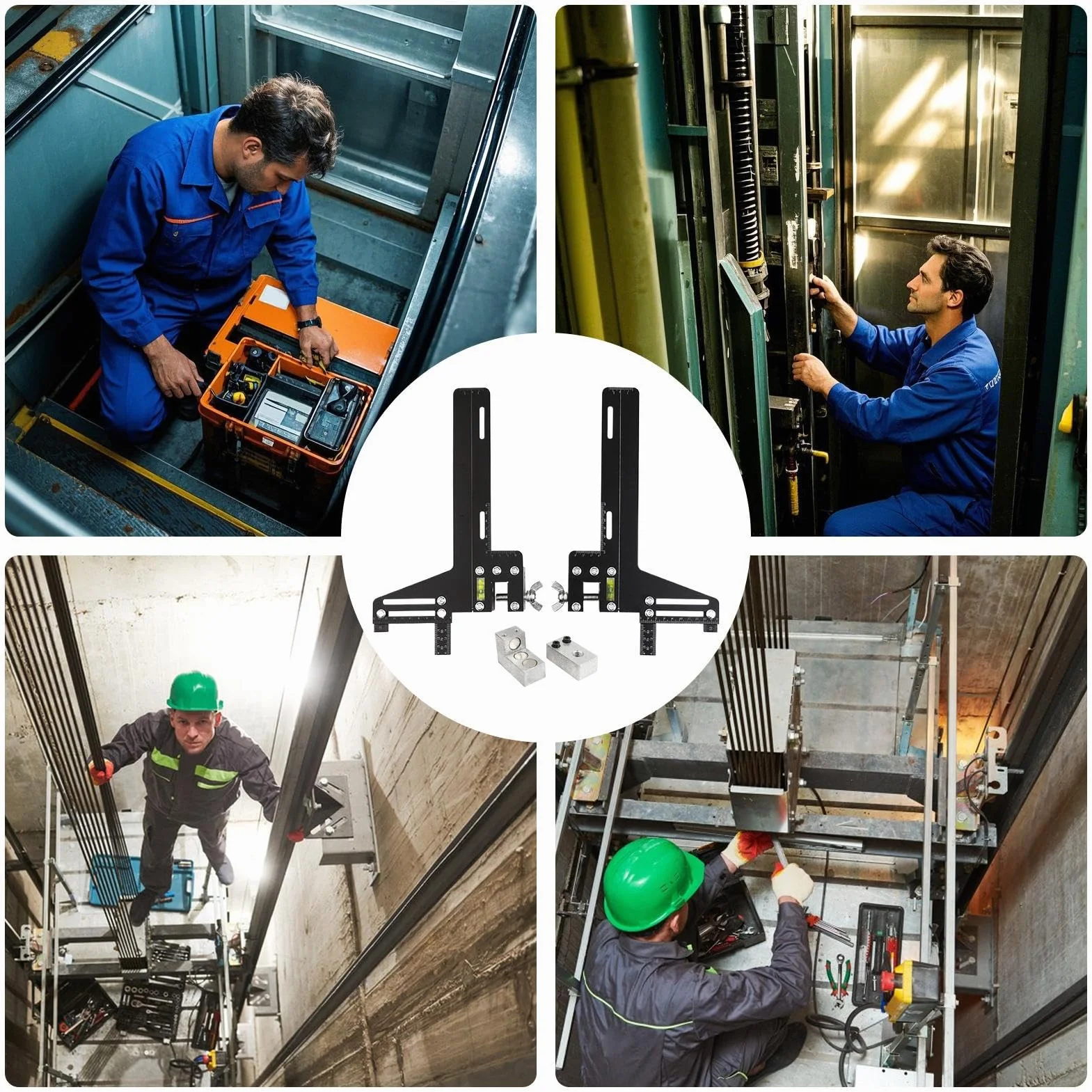 Guide per ascensore – Lineer in acciaio inox | Rail guida ascensore Rail Rail Righello | Ascensori tracciano righello con scala | Guida ascensore guida gauge consiglio scolastico per il posizionamento