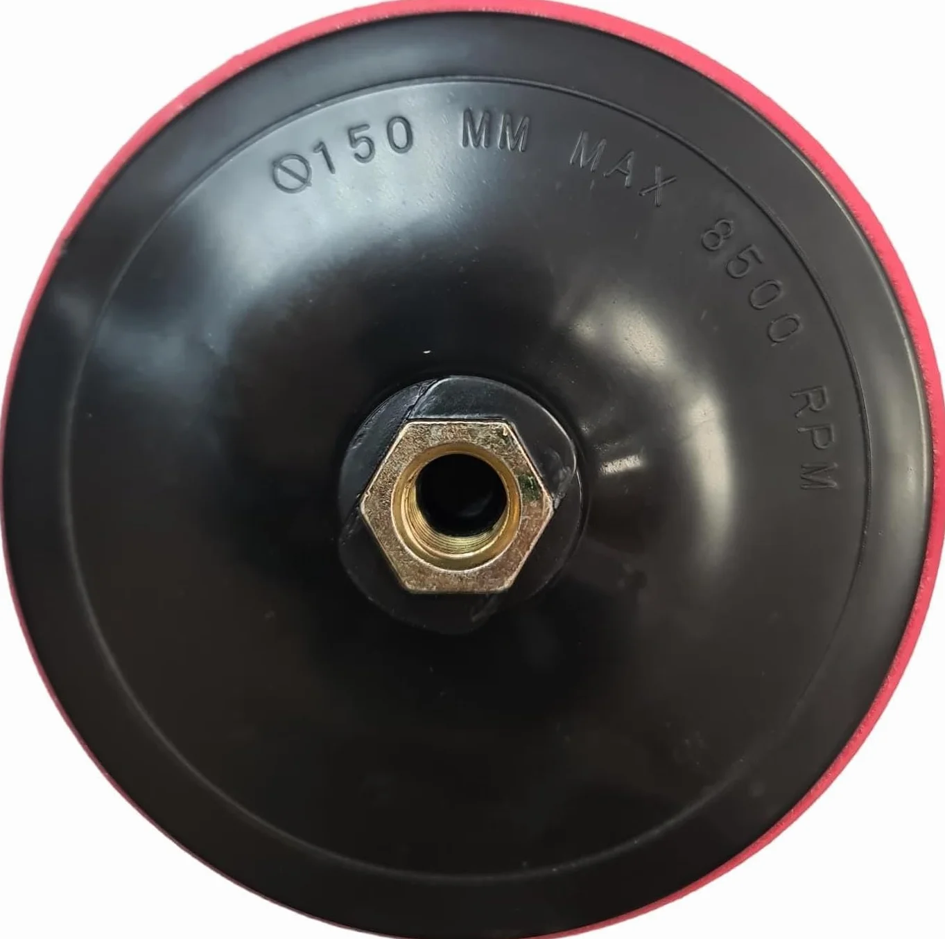 Terryshop74® Platorello per Smerigliatrice Angolare 180 mm – a strappo– Attacco Centrale Ø45 mm con Dado M12 – Supporto Professionale per Dischi Abrasivi