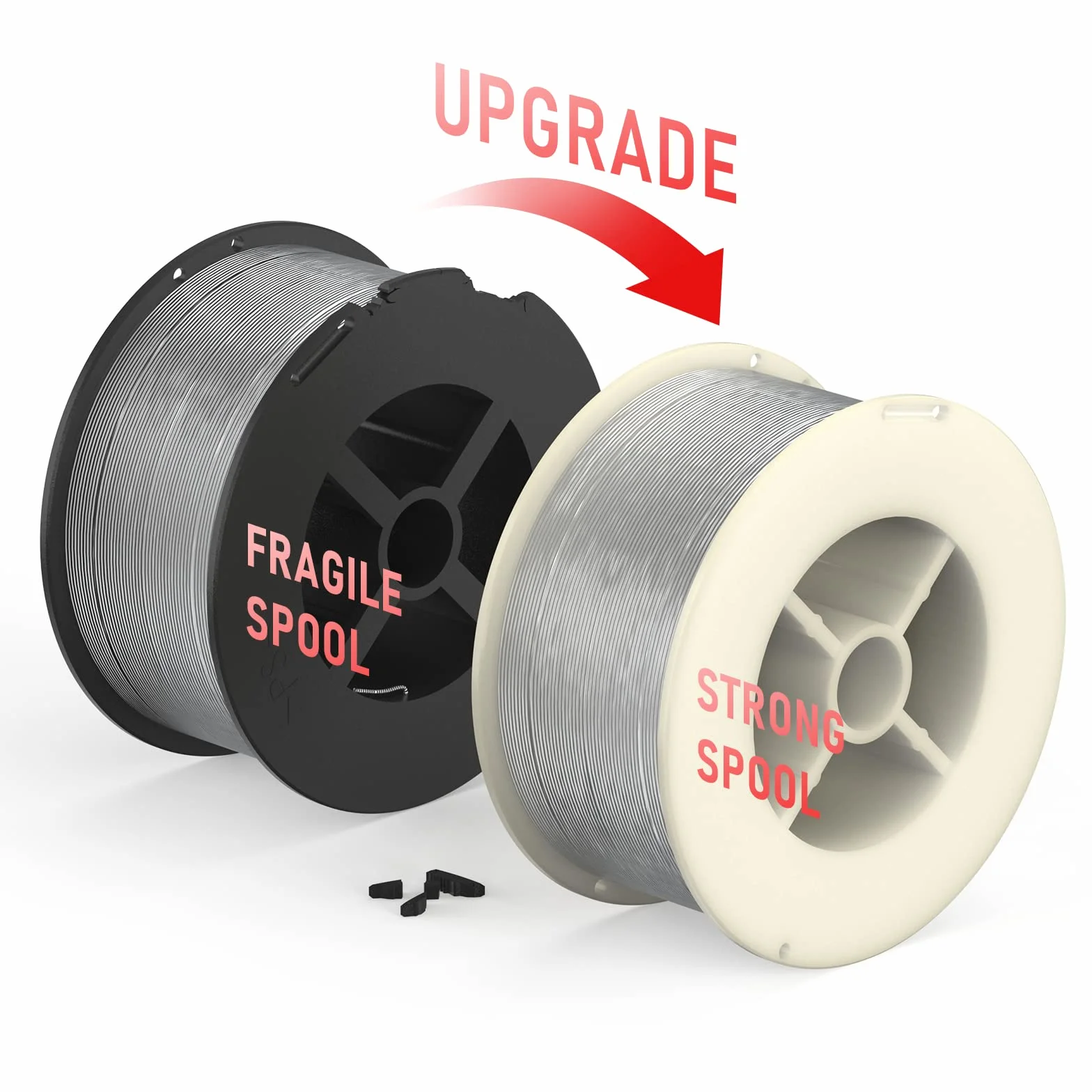 YESWELDER ER4043 - Filo per saldatura in alluminio siliconico, diametro .030, bobina 0,5 kg