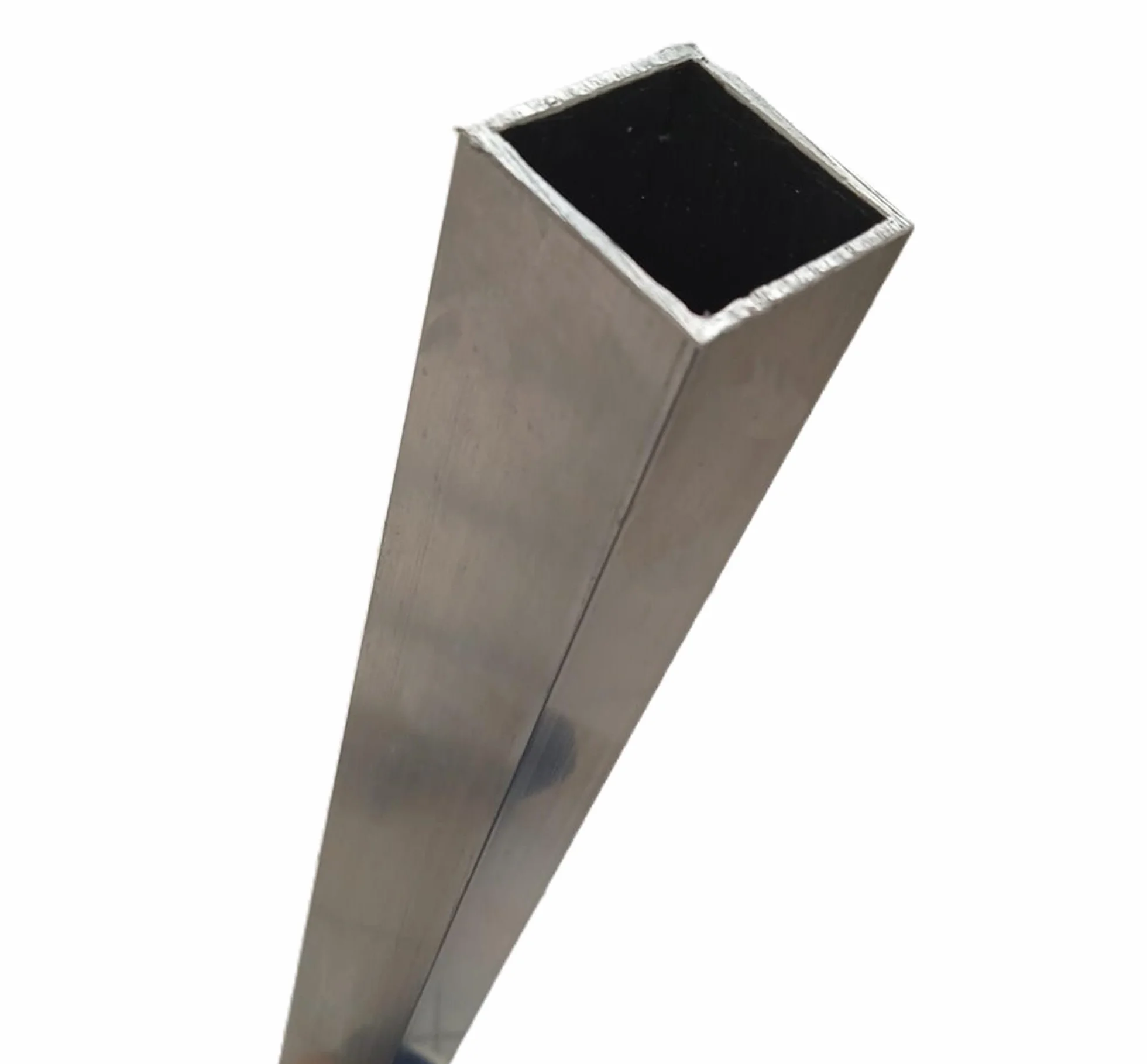barra TUBO QUADRATO scatolato profilato in ALLUMINIO anticorodal 6060 VARIE MISURE (40x40x1,5x2000 mm)