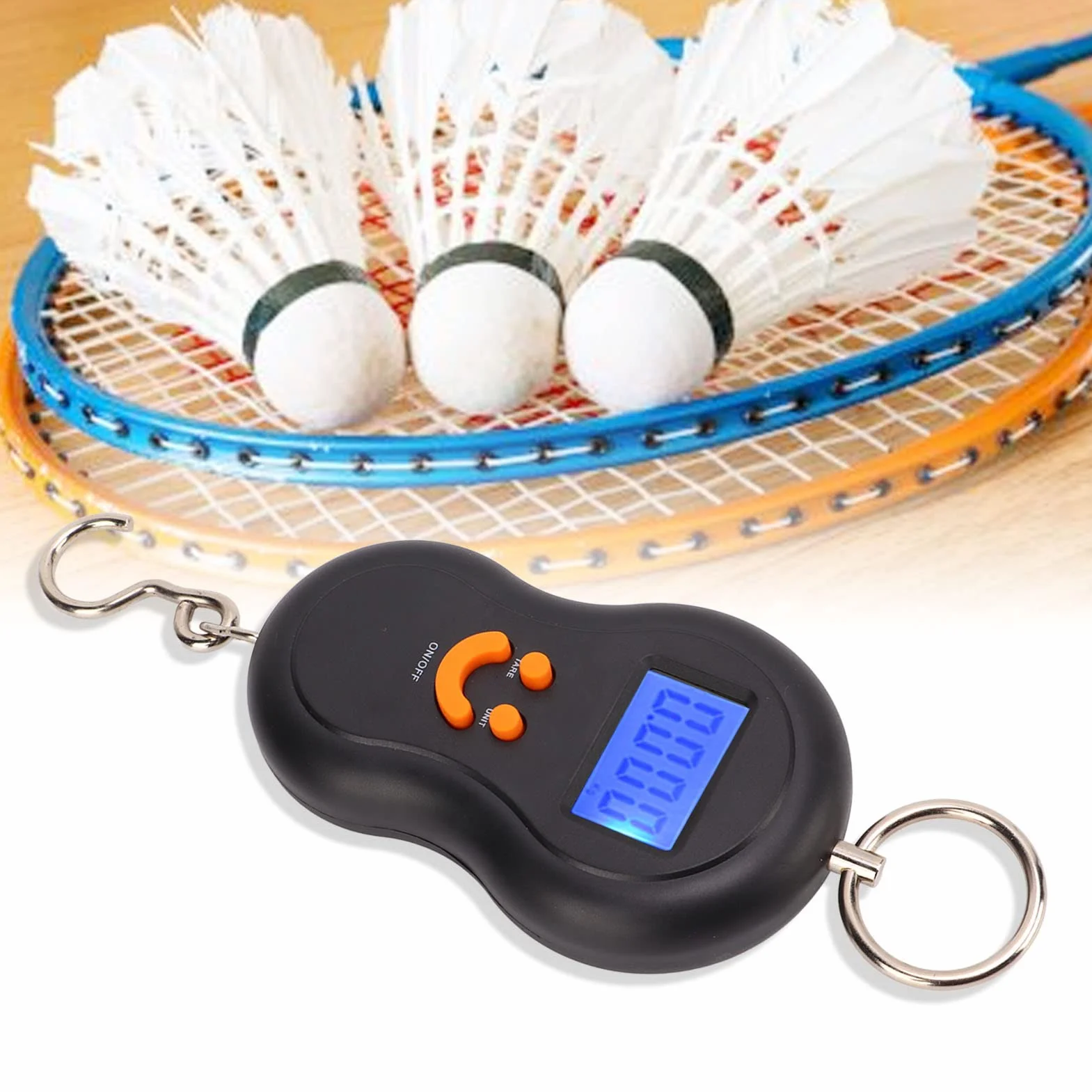 Calibratore Elettronico di Tensione con Display Digitale LCD con Resistenza Alle Vibrazioni per Badminton, Tennis