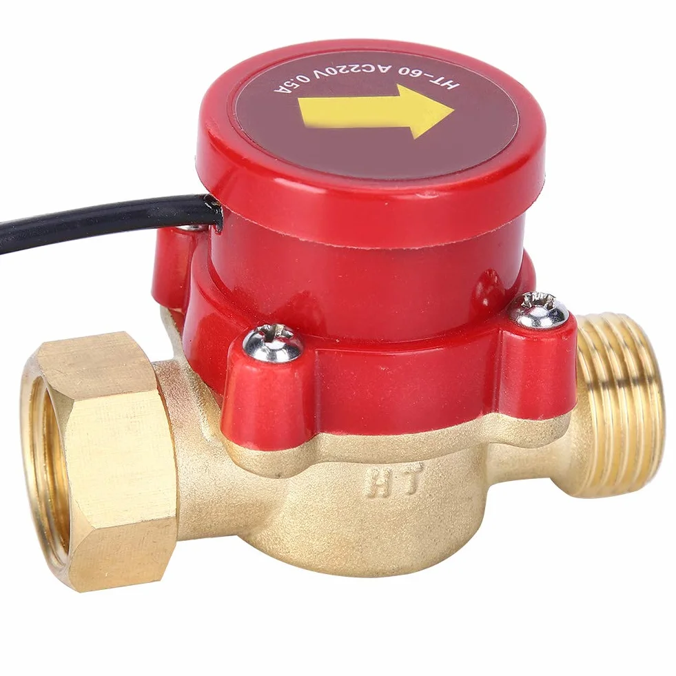 Flussometro Acqua 220V Flussostato Pompa dell'Acqua Completamente Chiuso Sensore