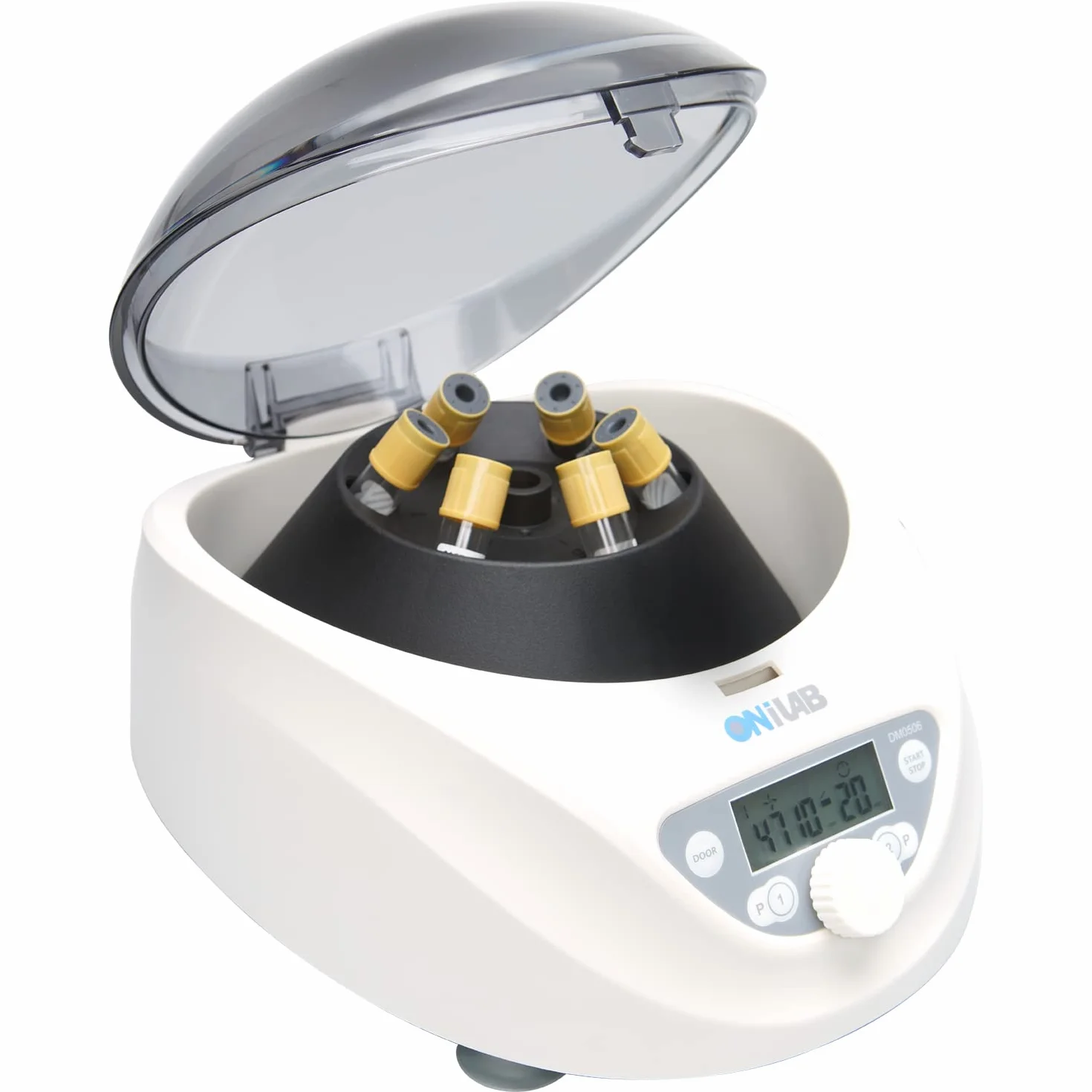 ONiLAB Labor PRP Tischzentrifuge 6x15mL/10mL/7ml/1.5-5ml, 300-5000rpm (max. 2600xg RCF), LCD Digital Desktop Lab Zentrifuge Timer 30sec-99min, zwei Schnellstartprogram