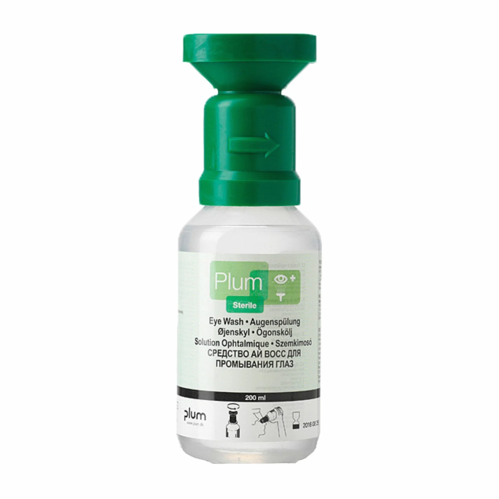Detergente per occhi di emergenza, flacone da 200 ml