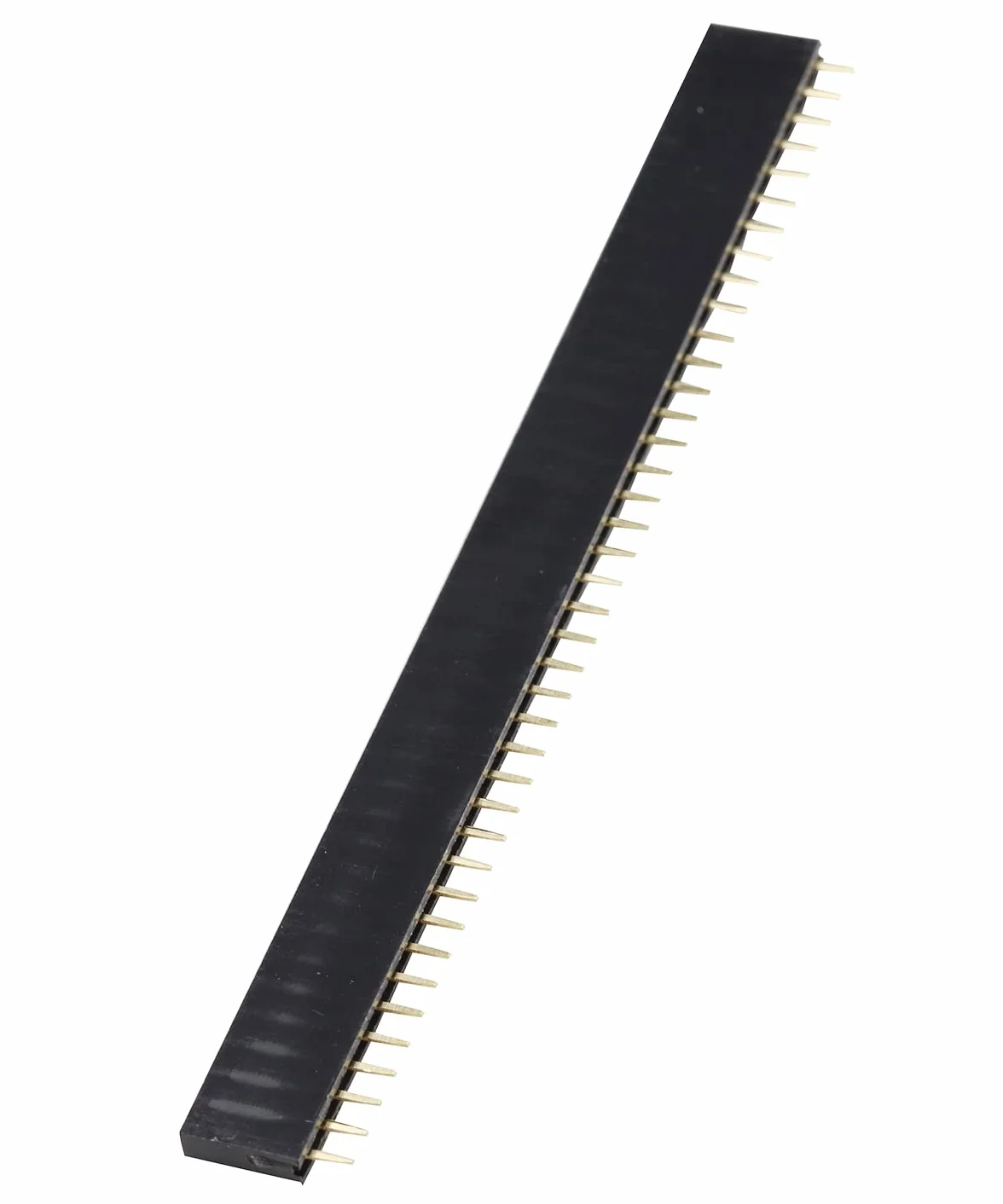 40PZ 2,54mm Rompere il circuito stampato della scheda PCB Testata maschio e femminile Kit connettore intestazione pin a fila singola per Prototype Shield (20 pz femmina + 20 pz 40 pin maschio)
