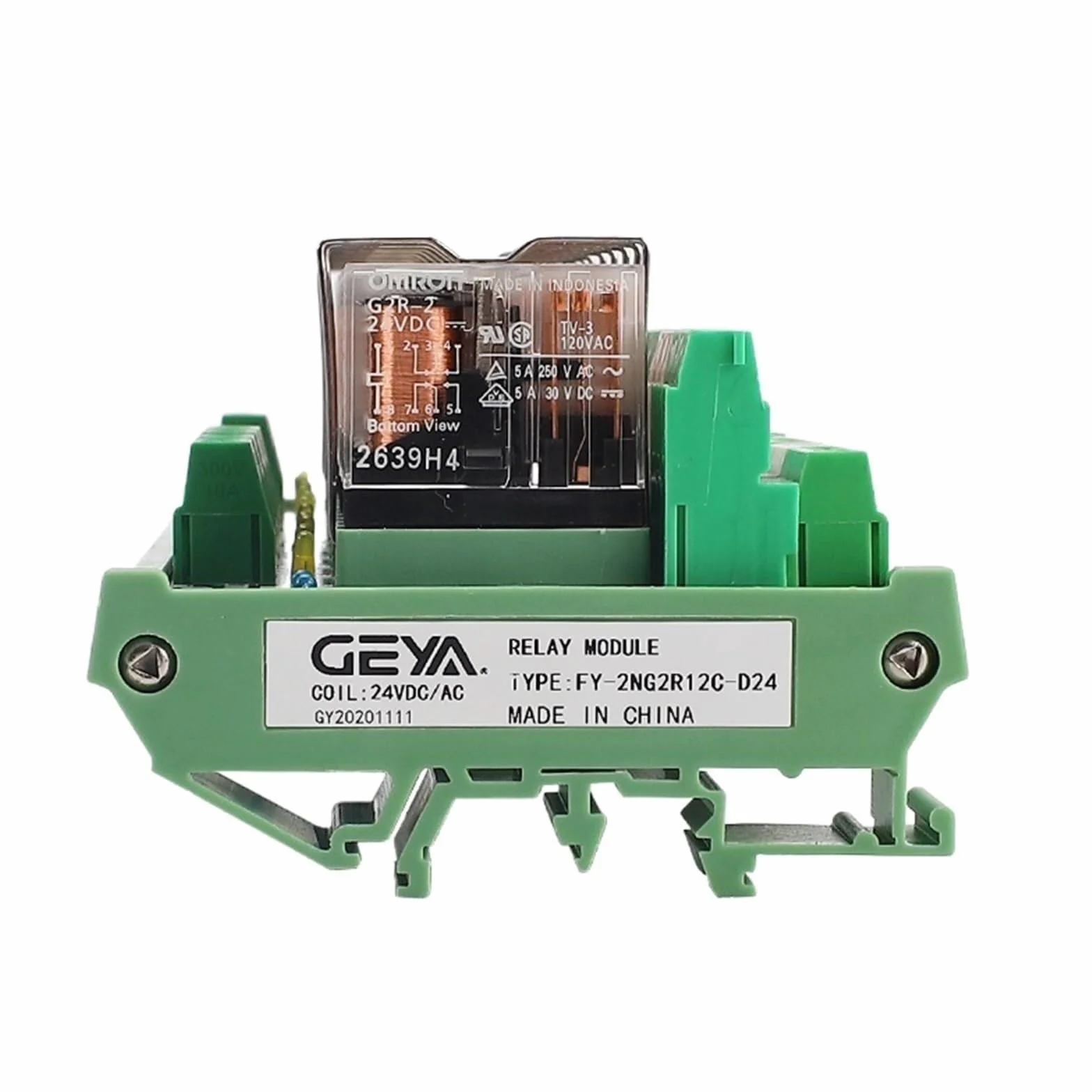 Modulo Relè 2NG2R 12 Canali 2NO 2NC 12VDC 24VDC Relè DPDT Scheda PCB(2NO2NC-12C-12VACDC)