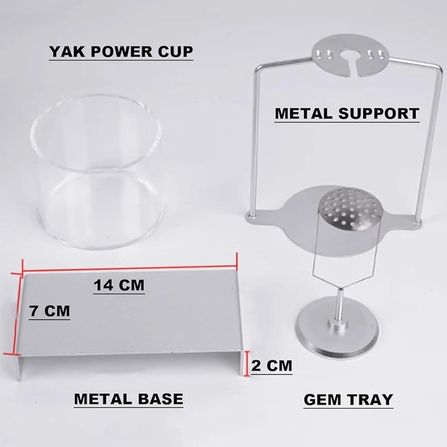 Kit per la determinazione della densità per bilance da laboratorio, telaio di precisione per la misurazione di solidi e liquidi