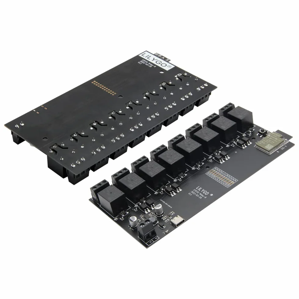 LILYGO TTGO T-Relay 5V 8 Canali Modulo Relè ESP32 Wireless Modulo DC Scheda di Sviluppo WiFi BLE Telecomando