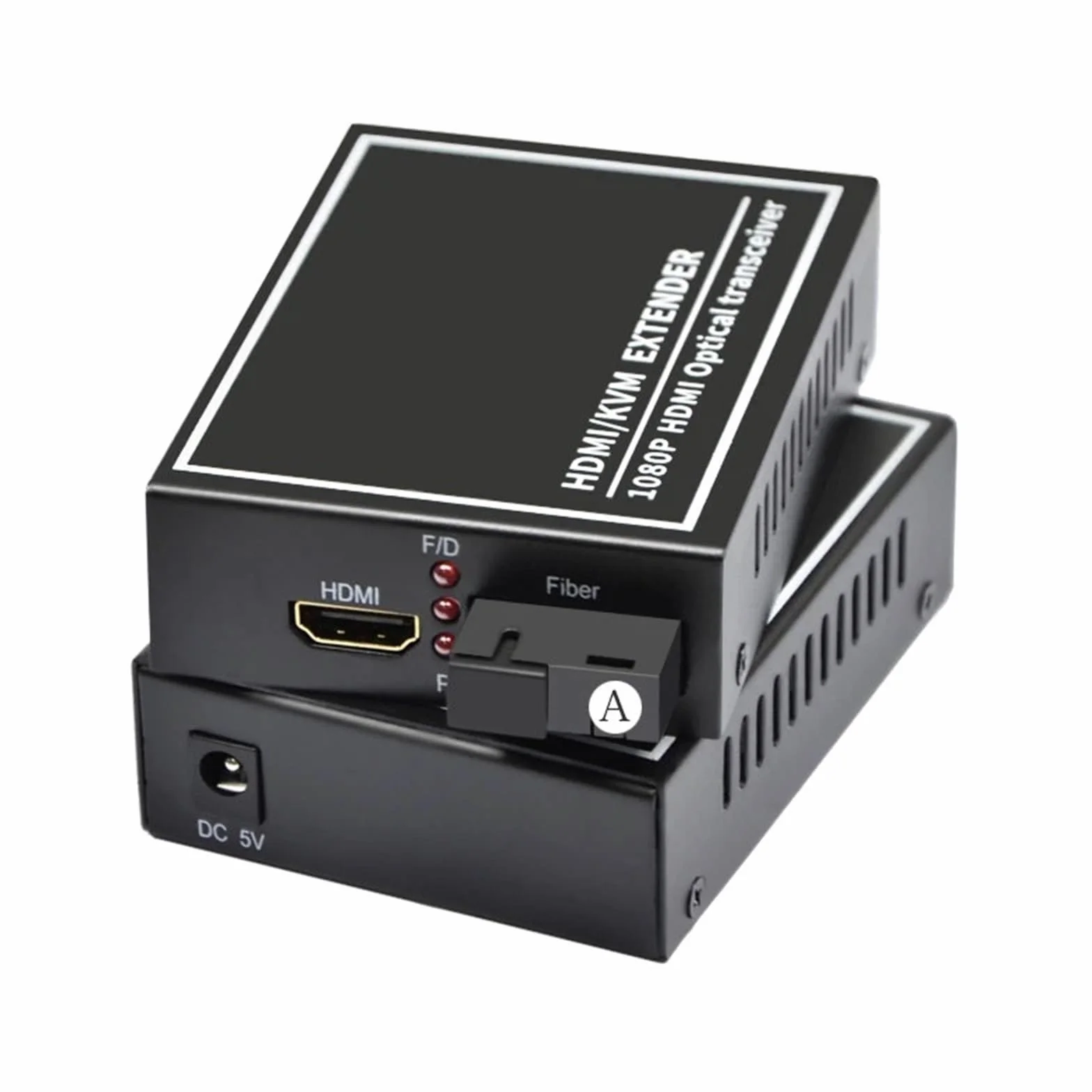 Convertitore Ottico in Fibra HDMI a 1 Canale 1 Paio 1080P HDMI Extender Video in Fibra Ottica Ricetrasmettitore in Fibra Video HDMI