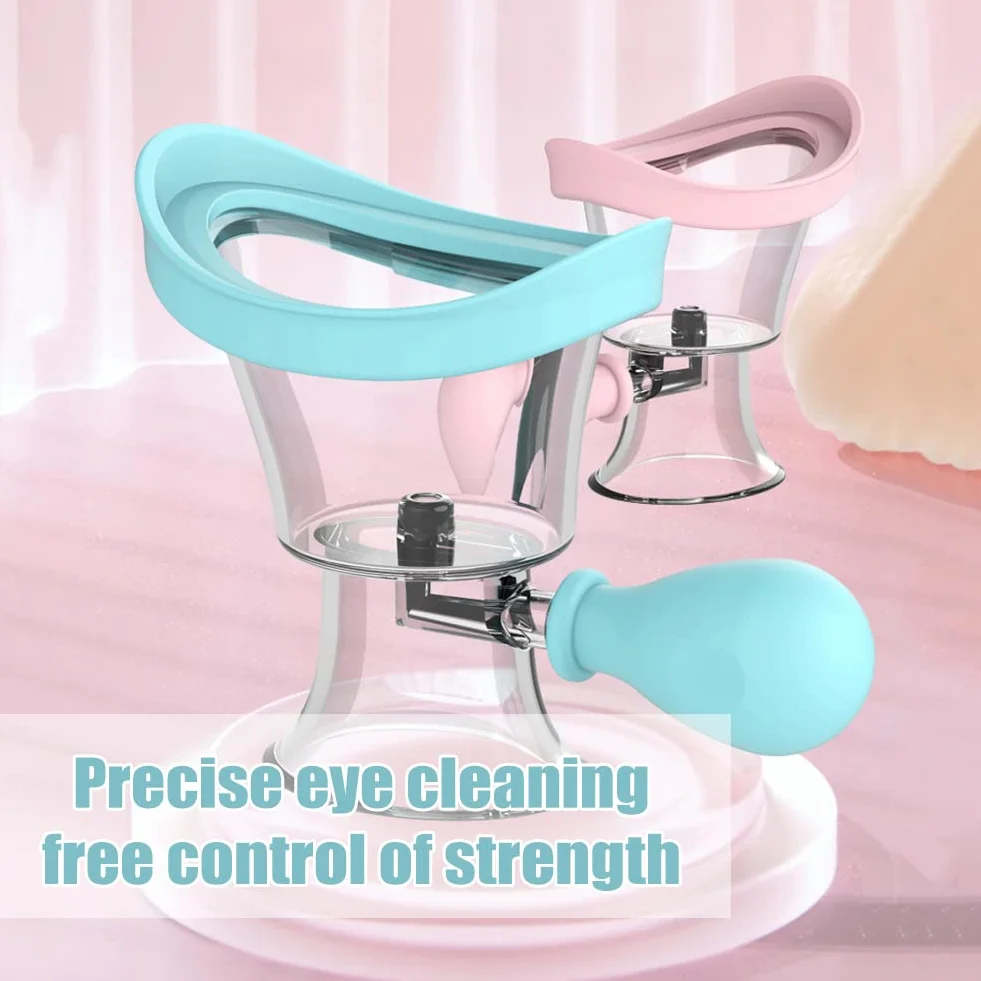 Tazze Per Lavaggio Oculare in Silicone Lavaggio Oculare Coppa Portatile Riutilizzabile Vasche Per La Pulizia Del Contorno Occhi Per La Pulizia Degli Occhi