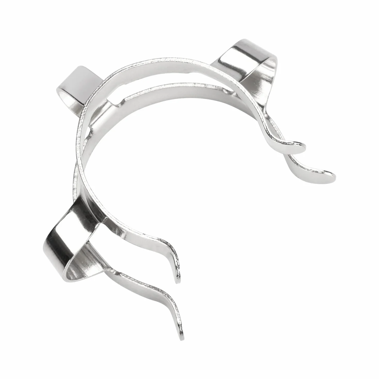 Morsetto Keck 29 mm Clip per Giunti Metallici, 5 Pezzi, Accessorio da Laboratorio, Giunto in Vetro 29/32