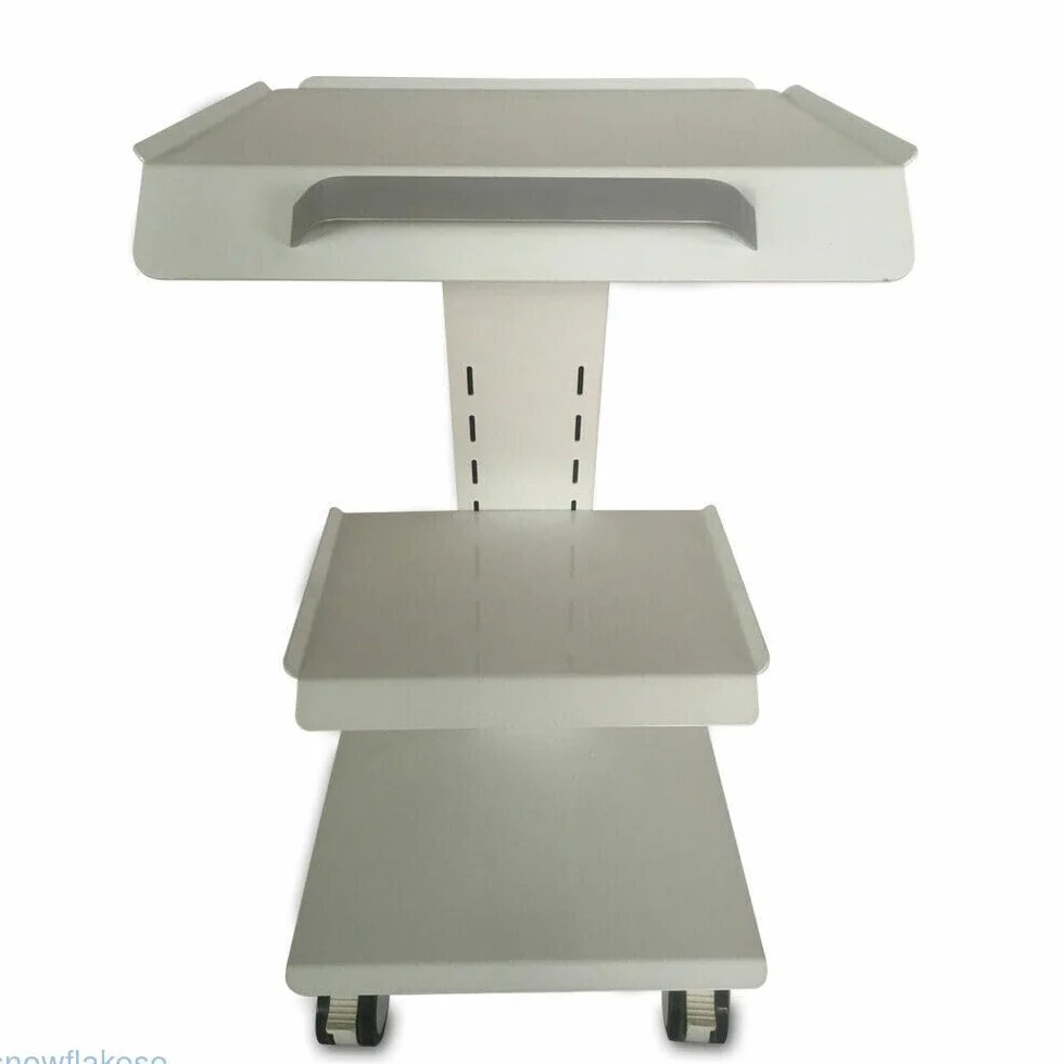 Beauty Salon Trolley multifunzione portatile a mano Trucks Dental Layer, carrello per dispositivi medici con 3 prese