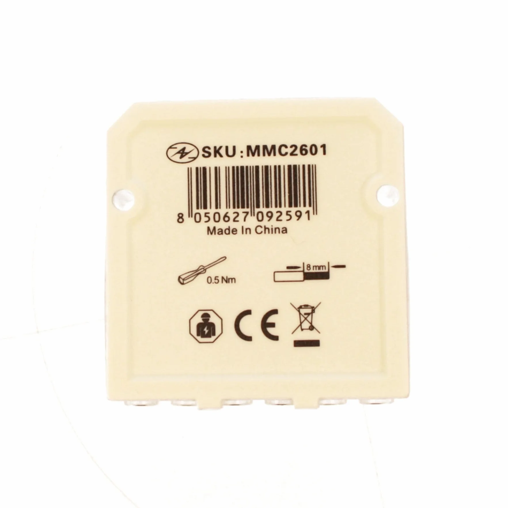 2 Pezzi Relè Passo Passo Elettromeccanico 220V 10A, Step Impulse Relay per Illuminazione, Scatolato Compatto 44X44X22mm, IP20, 1 Contatto NO, Con Circuito Bobina e Contatti Separati