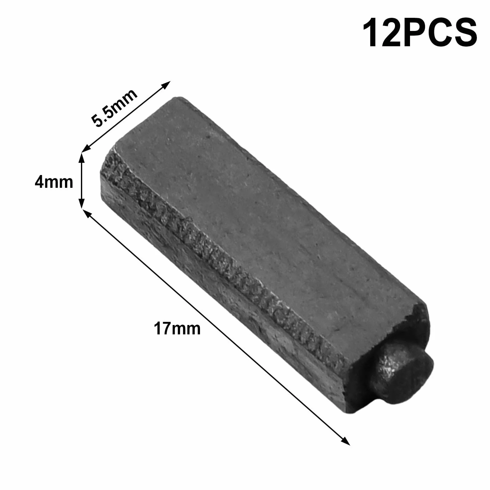 Spazzole di Carbonio 4x5 5x17mm per Asciugacapelli Elettrico Set di Ricambio
