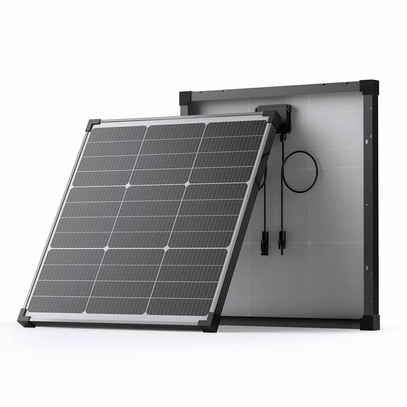 Pannello solare da 50 Watt, 12 V, tipo N, 16BB 50 W, 25% ad alta efficienza, moduli fotovoltaici monocristallini ad alta efficienza, ideale per camper, furgoni, rimorchi, camper, marine, tetti