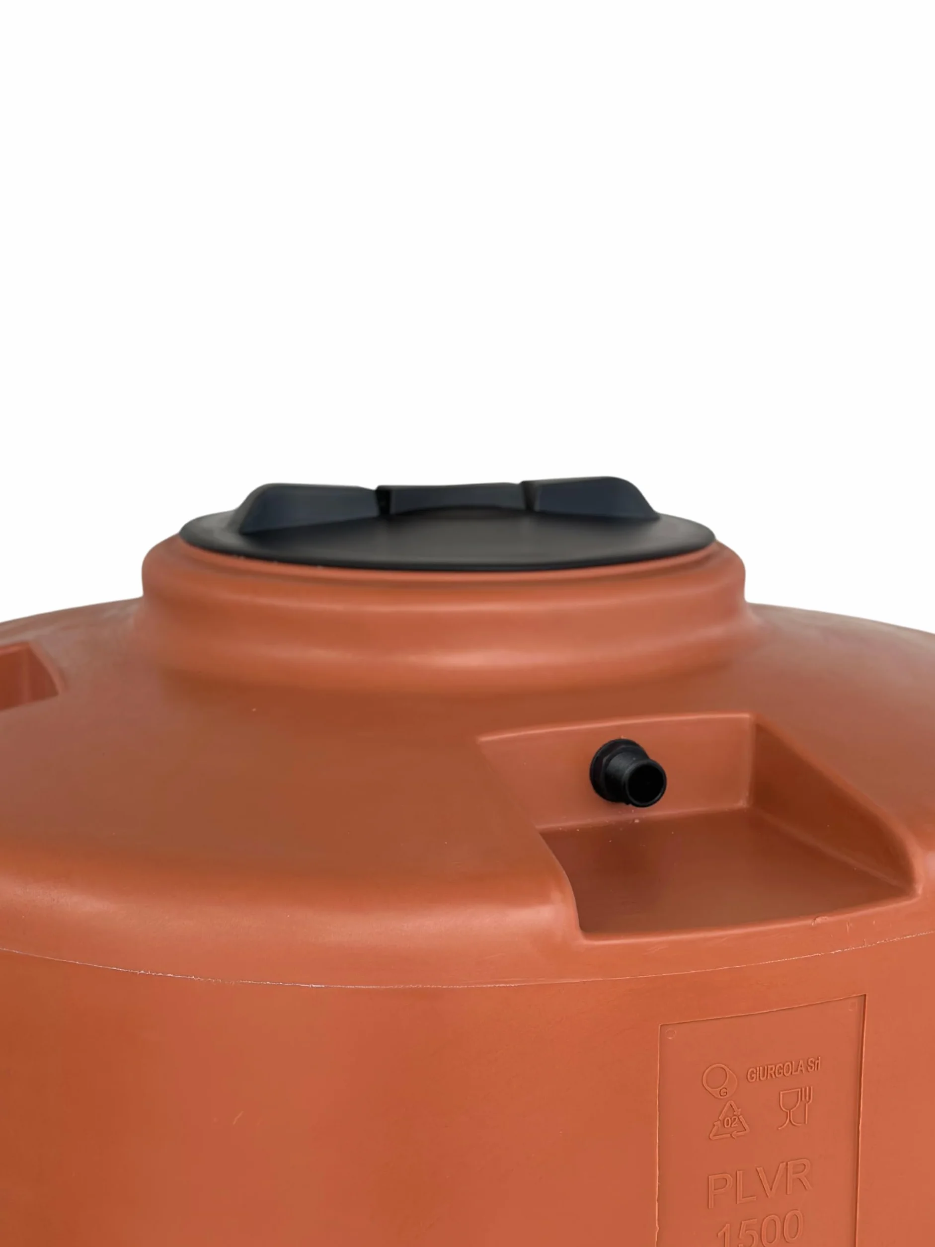 Serbatoio Polietilene per acqua Cilindrico Verticale mod. 220 litri Made in Italy