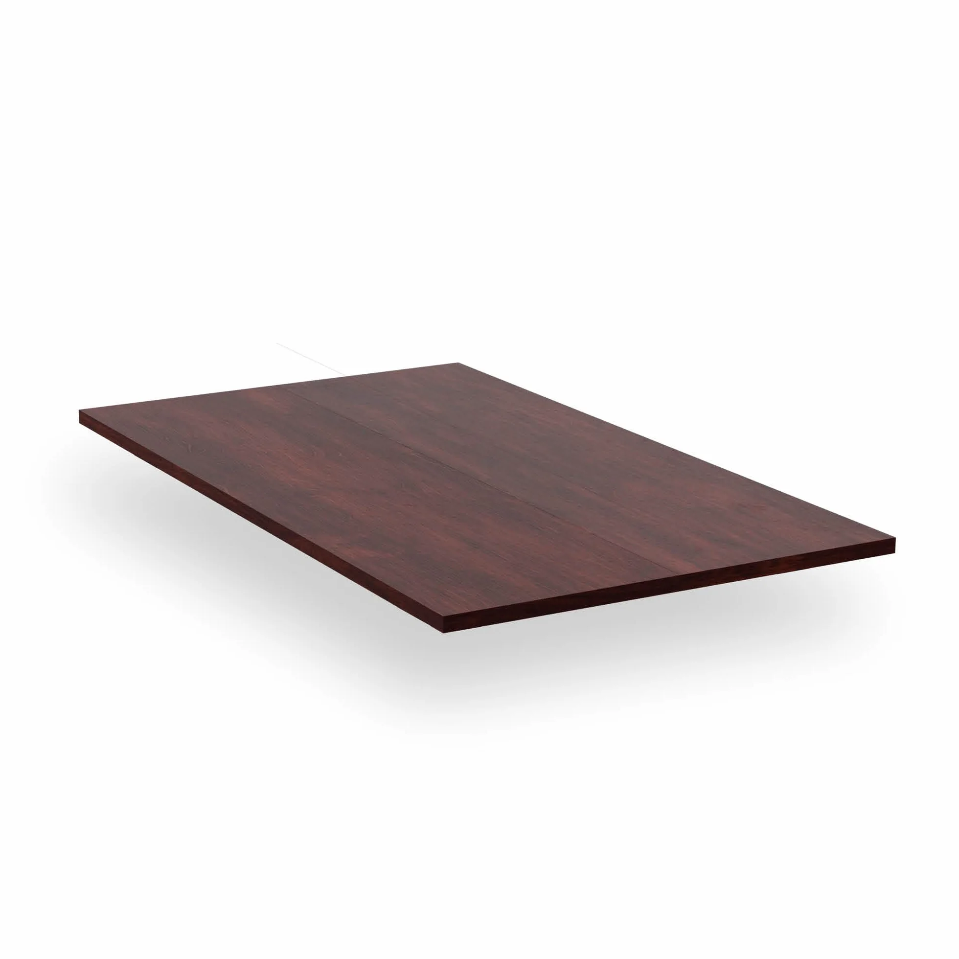 blumfeldt Bearsdon Piano di Legno per Tavolo - 140x80 cm, Resistente ai Graffi & al Calore, Design Moderno in Teak, Ideale per Ambienti Industriali & Minimalisti - Piano Tavolo Legno Durevole