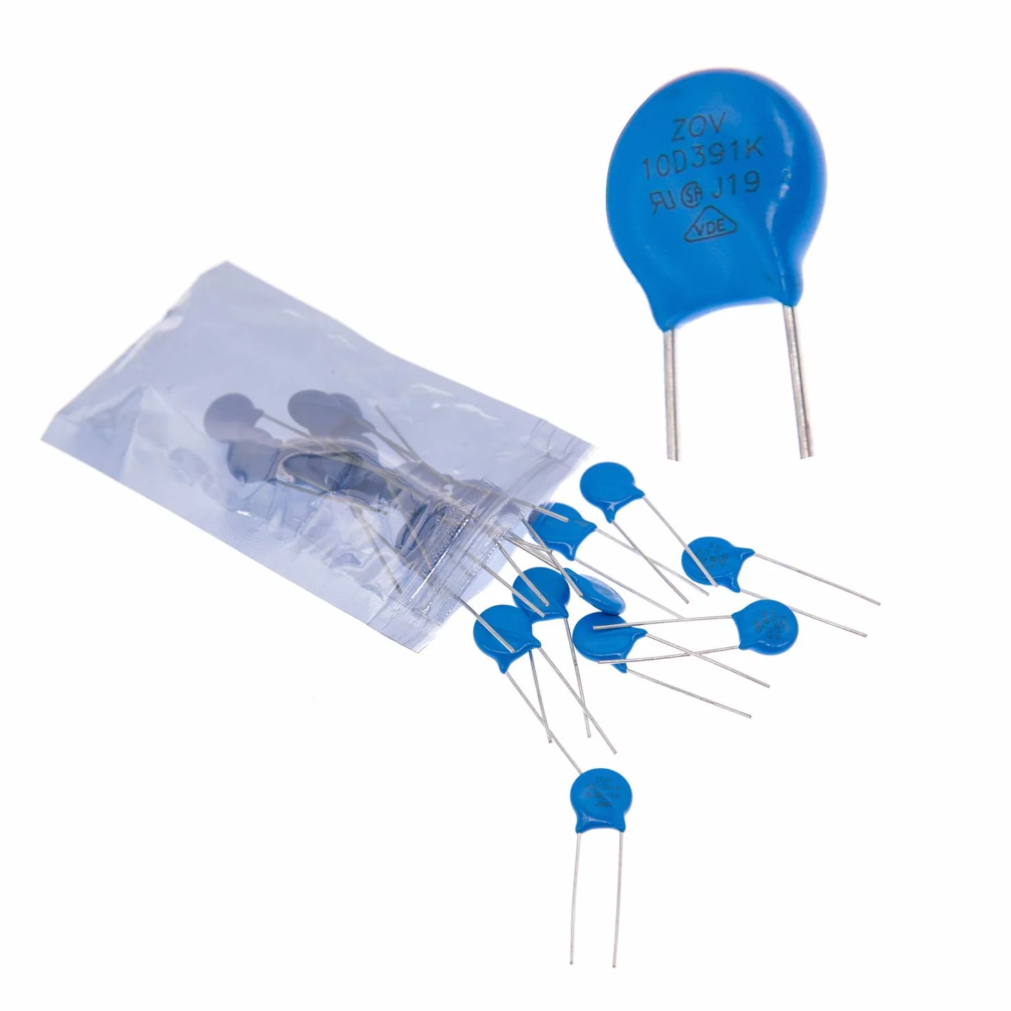Varistori 10D391K 390V 20 sztuk