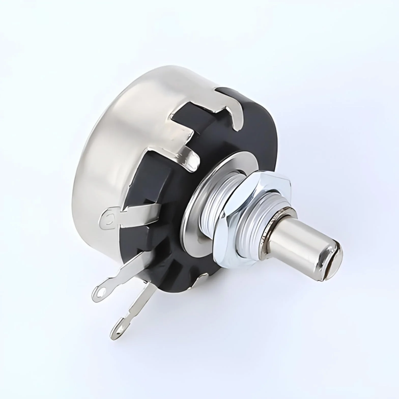 potenziometro a filo avvolto, Potenziometro rotativo a filo avvolto WX110 5K - Resistenza da 27Ω a 10KΩ, tolleranza ±10%