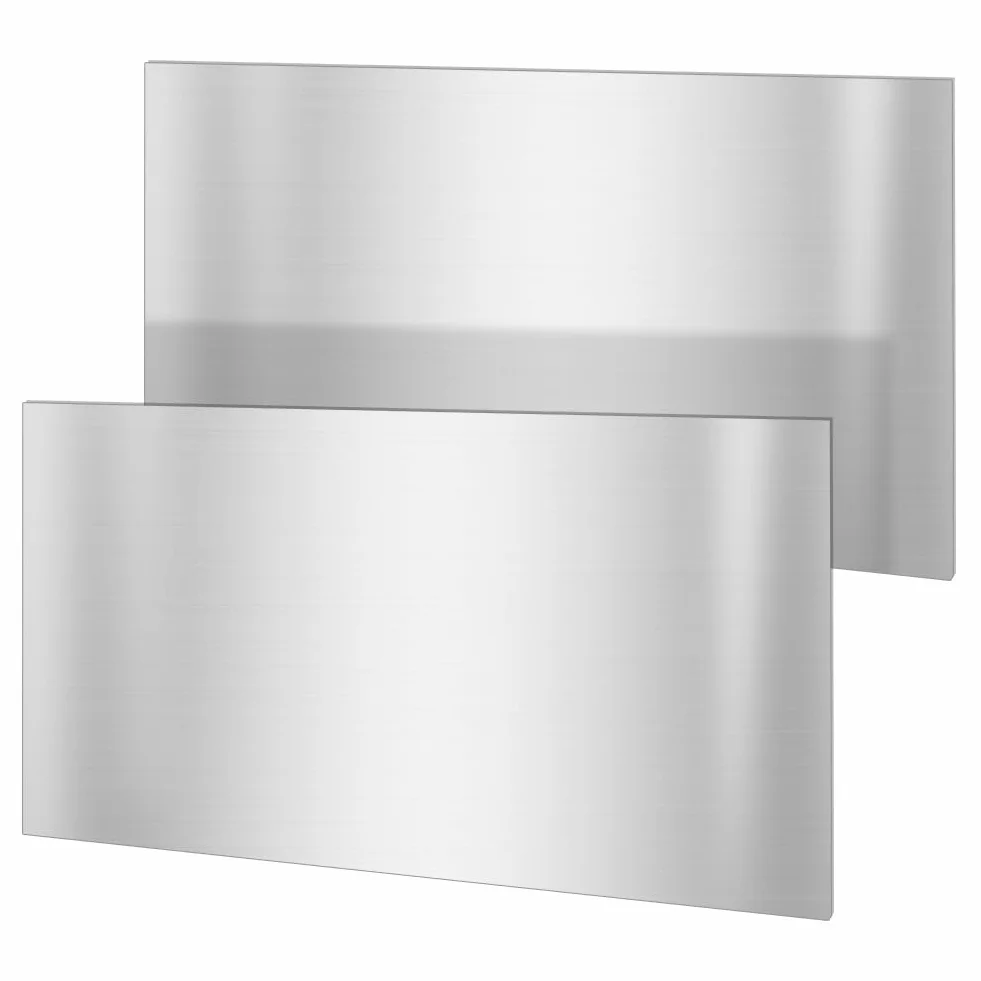 OLYCRAFT 2 pz 30x15cm Lamiera di Acciaio Laminato A Freddo Calibro 16/1.5mm di Spessore Lamiera di Acciaio Rettangolare Piastra di Striscia di Metallo In Acciaio Lamiera di Metallo Laminato A Freddo