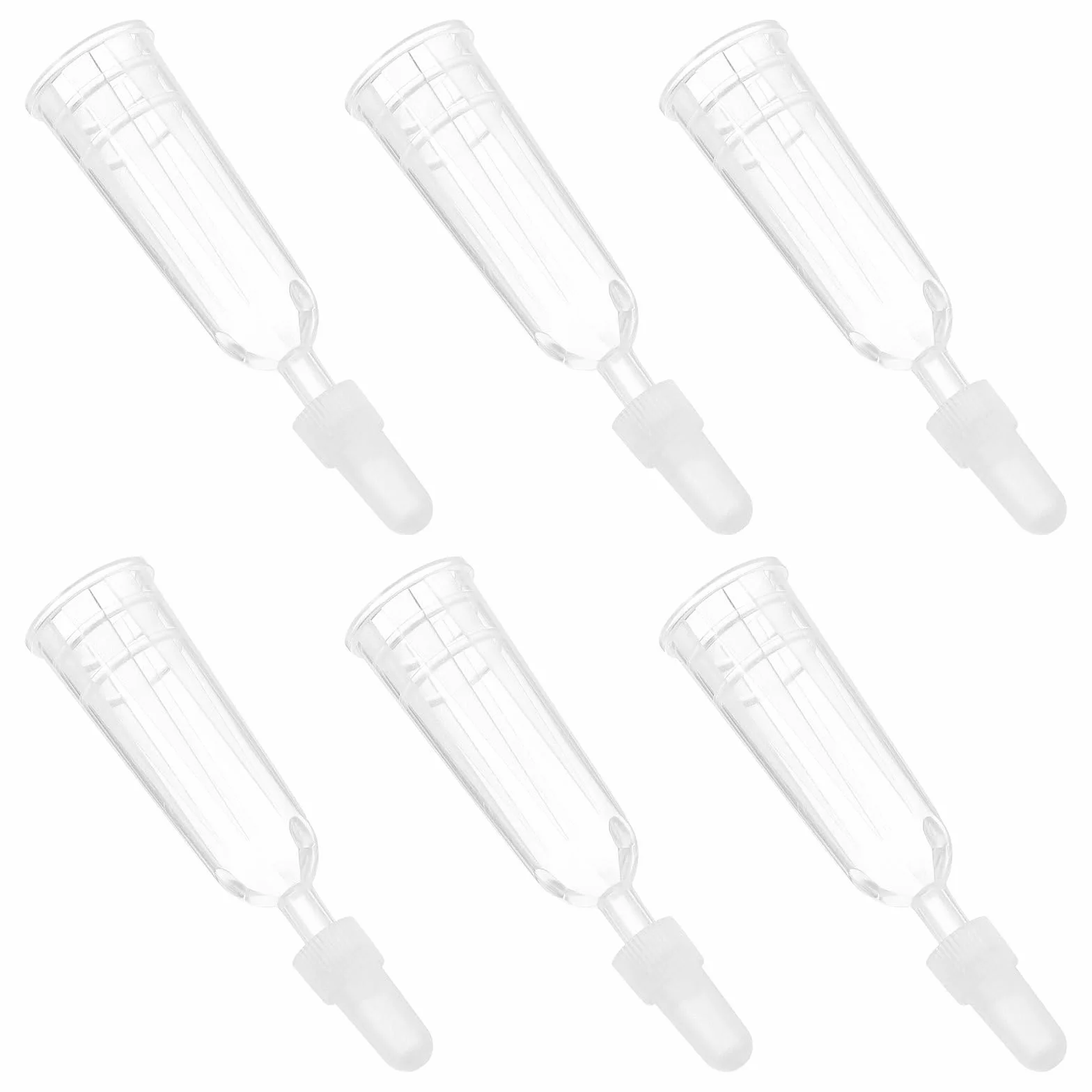 Cappucci Applicatori per Fiale 2ml TPE 6 Pezzi